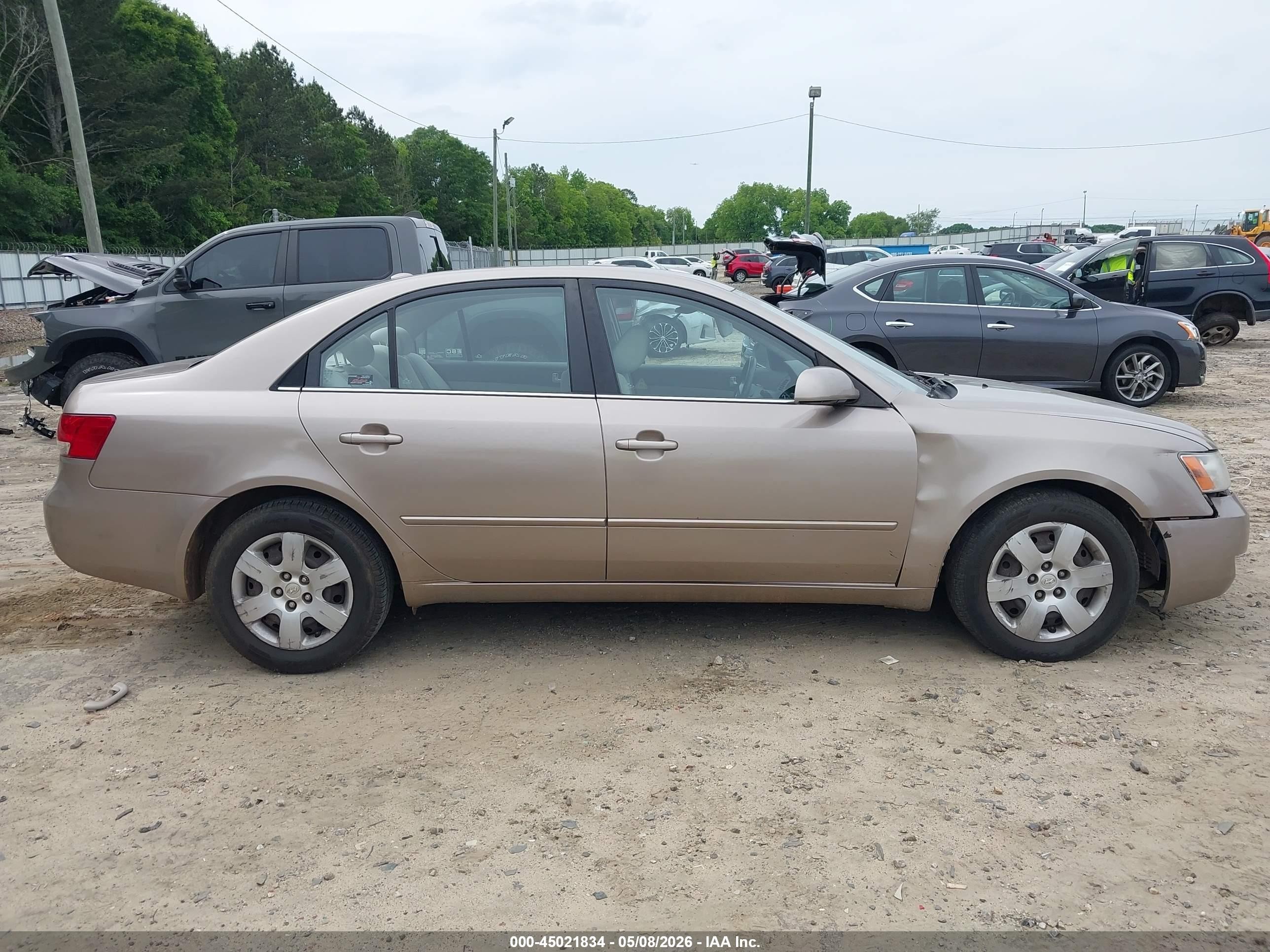 2008 Hyundai Sonata Gls Champagne vin: 5NPET46C88H372724