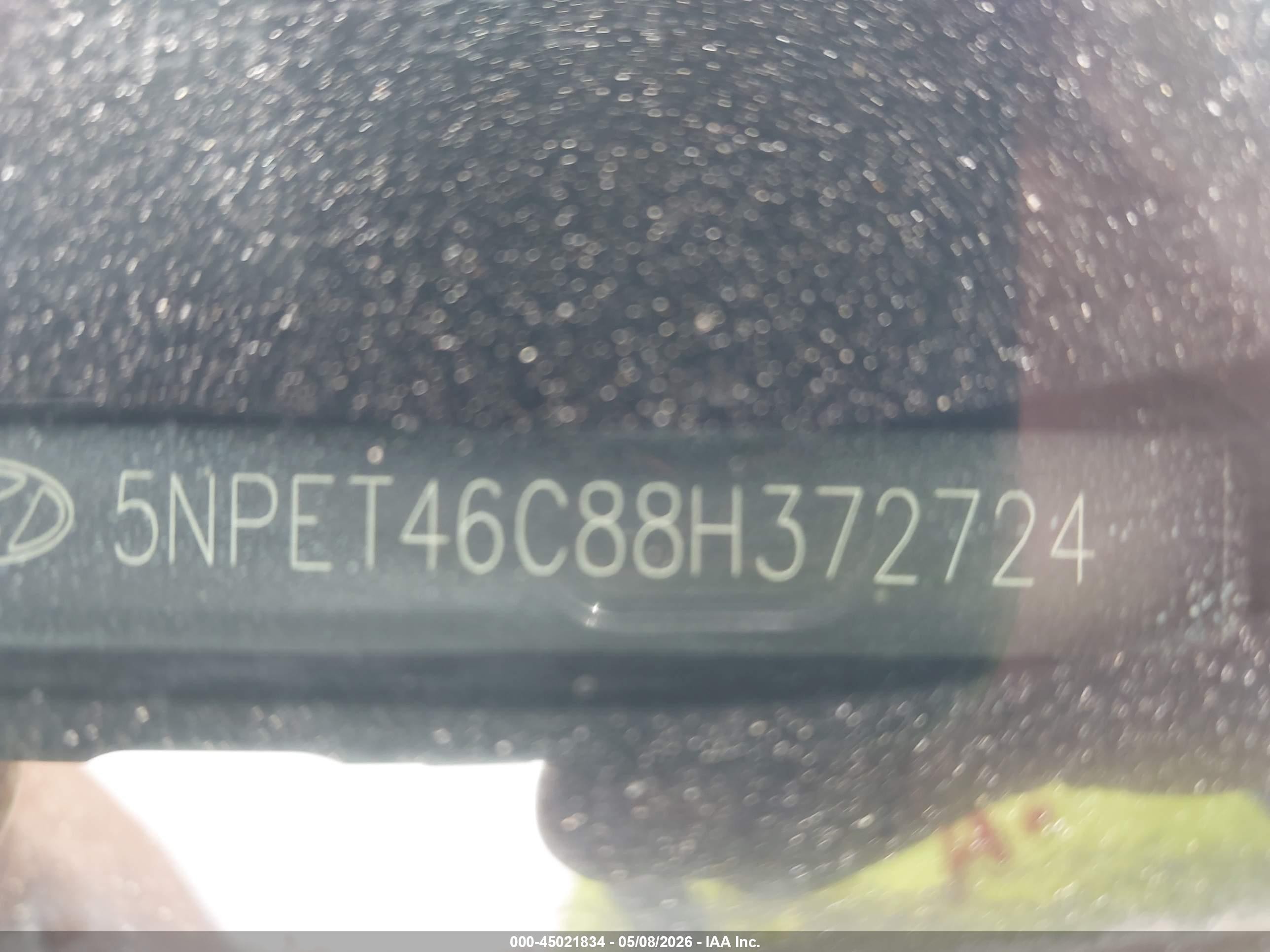 2008 Hyundai Sonata Gls Champagne vin: 5NPET46C88H372724