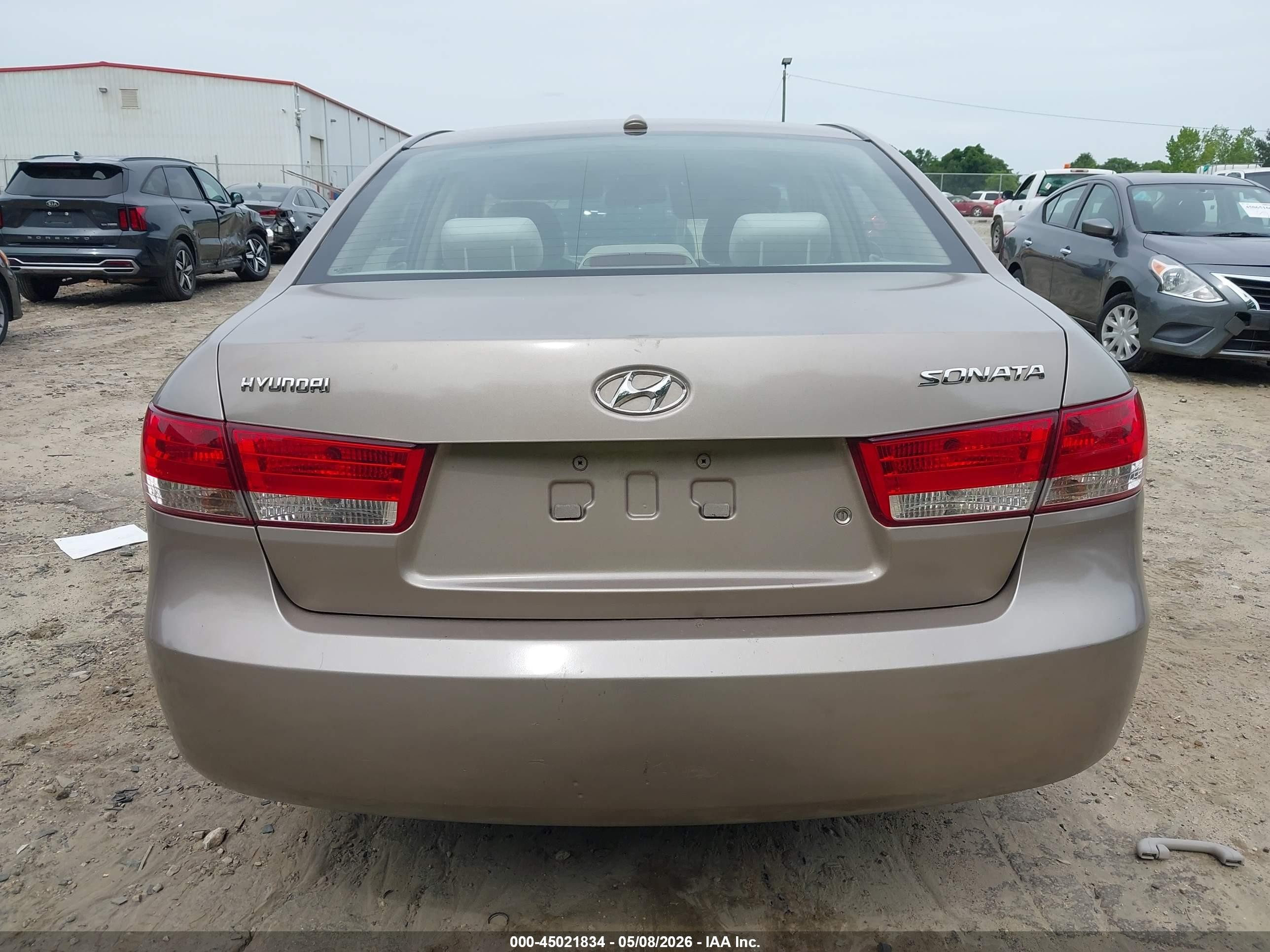 2008 Hyundai Sonata Gls Champagne vin: 5NPET46C88H372724