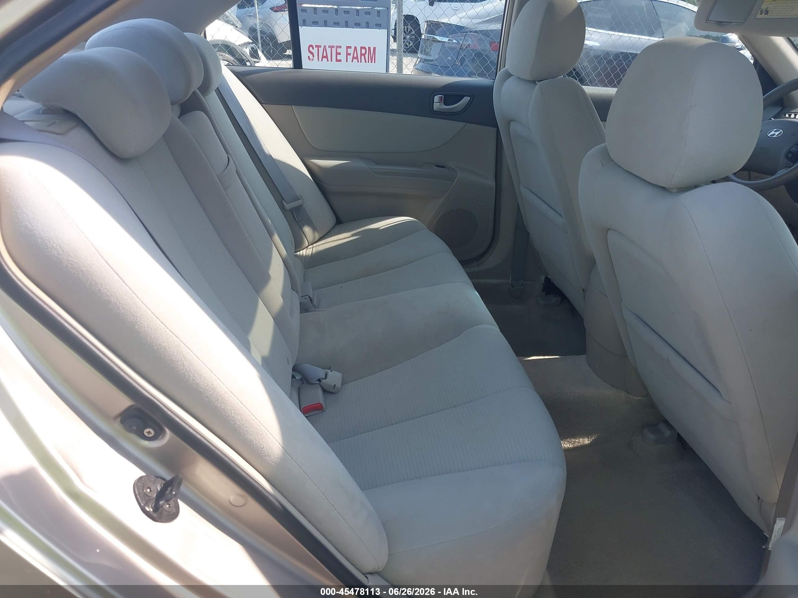 2008 Hyundai Sonata Gls Gold vin: 5NPET46C88H382041