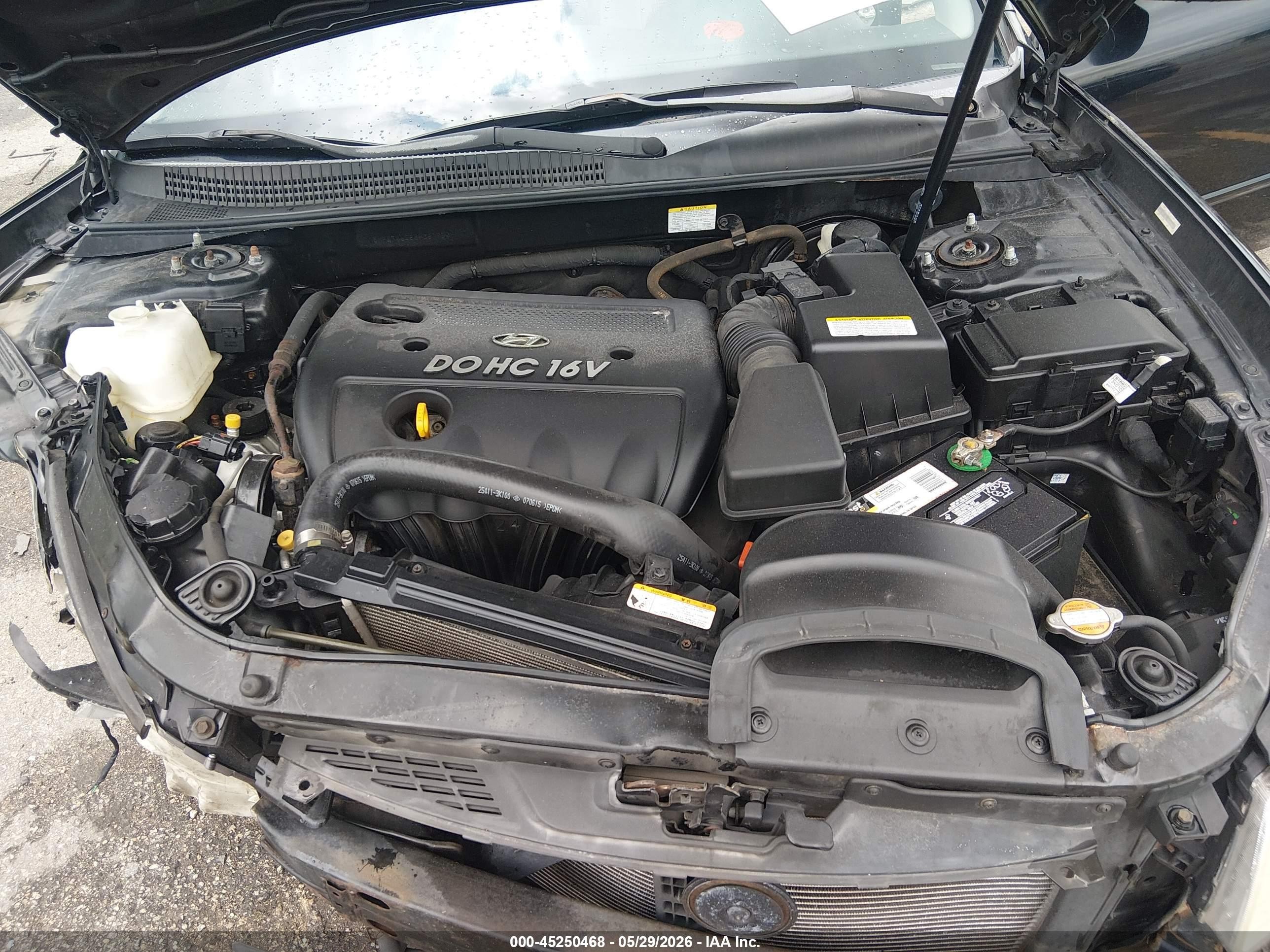 2008 Hyundai Sonata Gls Black vin: 5NPET46C88H387790