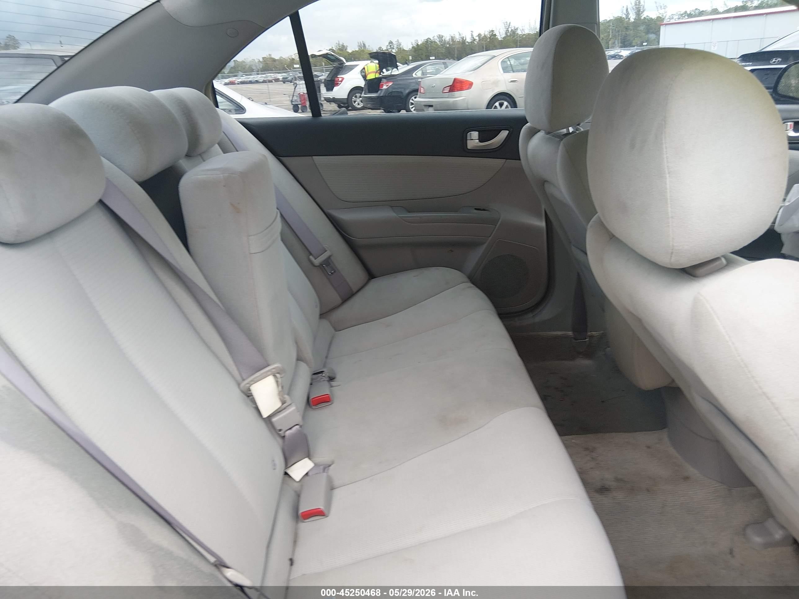 2008 Hyundai Sonata Gls Black vin: 5NPET46C88H387790