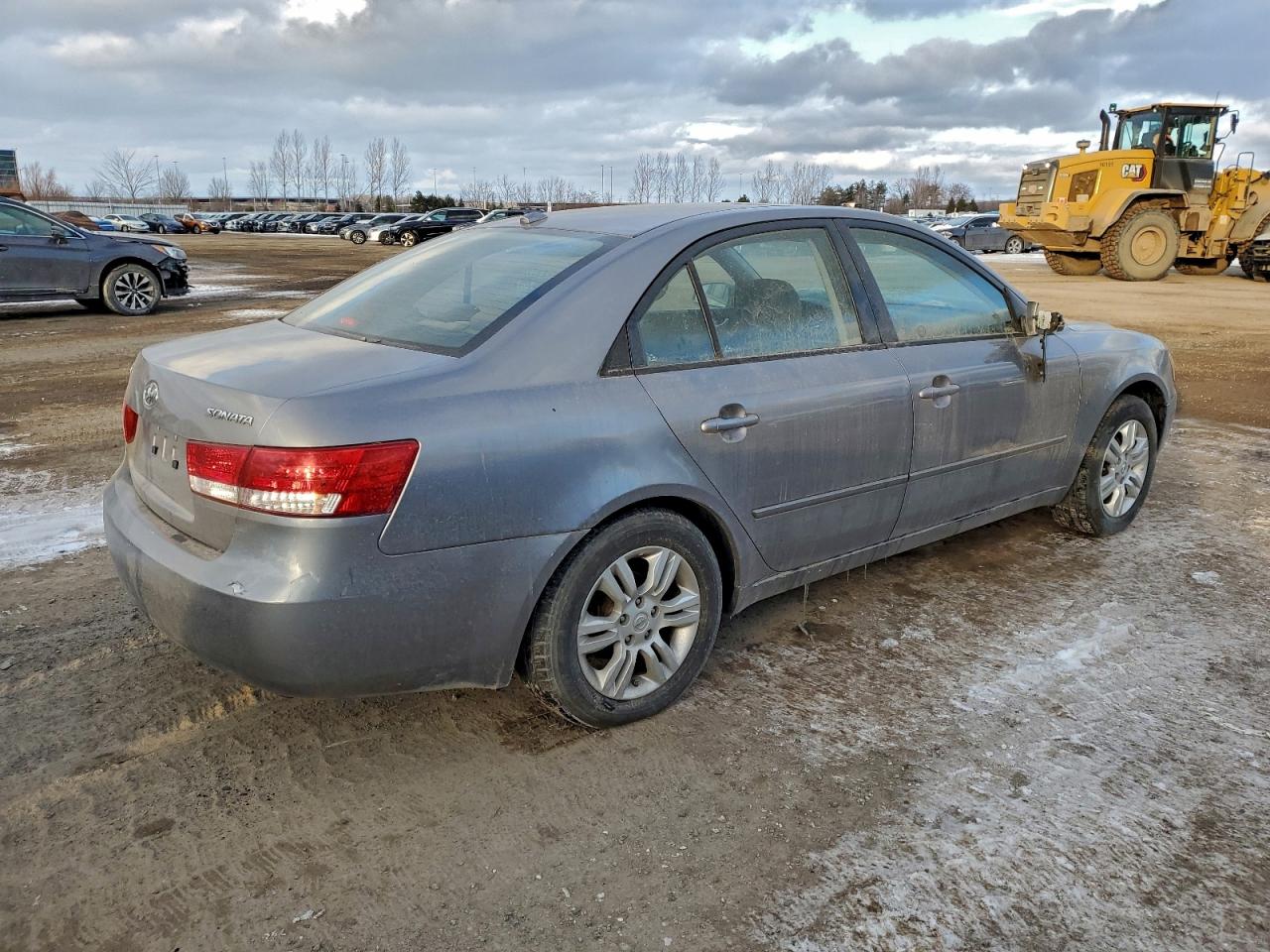 2008 Hyundai Sonata Gls Gray vin: 5NPET46C88H395615