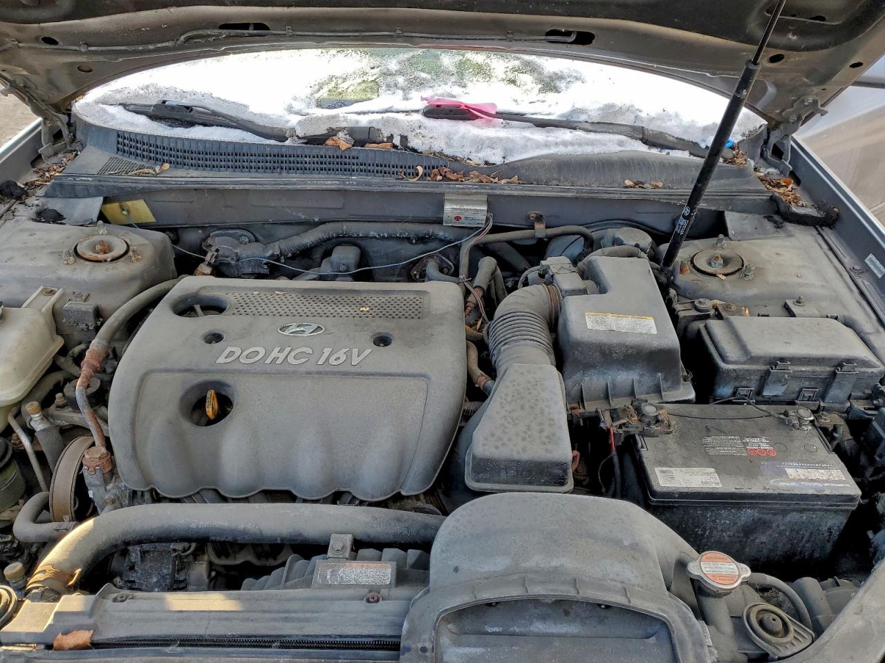 2008 Hyundai Sonata Gls Gray vin: 5NPET46C88H395615