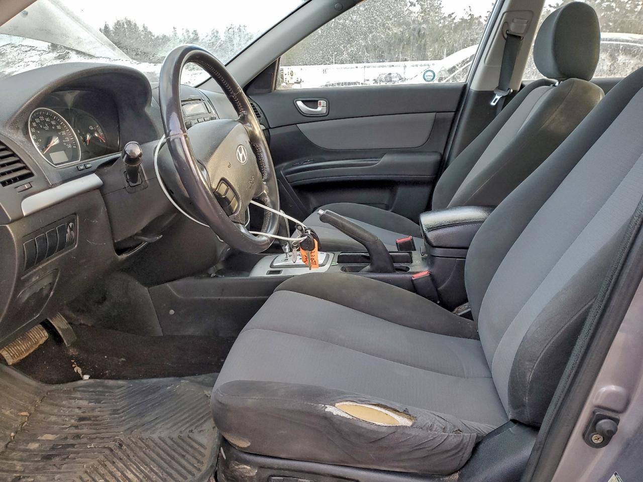 2008 Hyundai Sonata Gls Gray vin: 5NPET46C88H395615