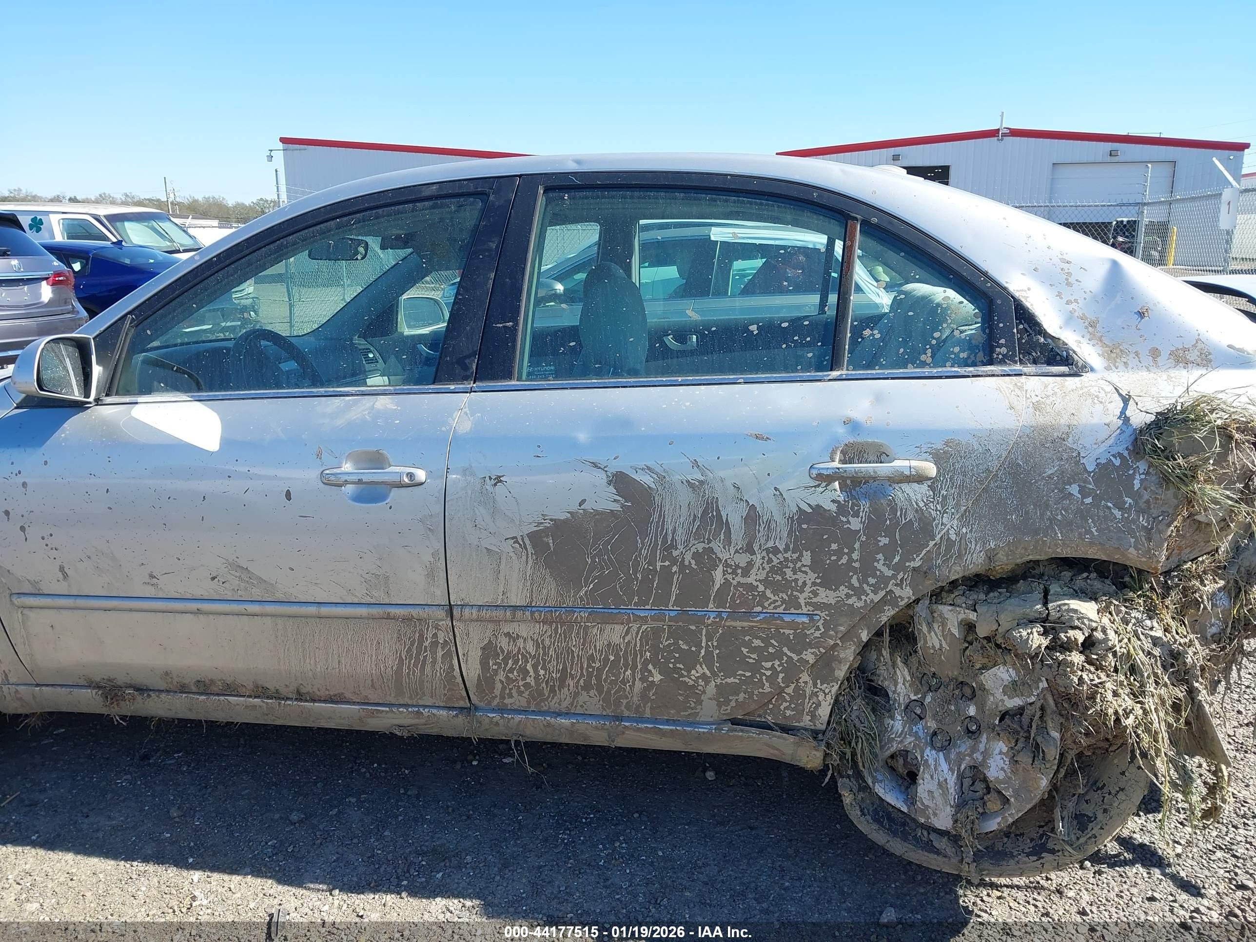 2008 Hyundai Sonata Gls Серебряный vin: 5NPET46C88H402014