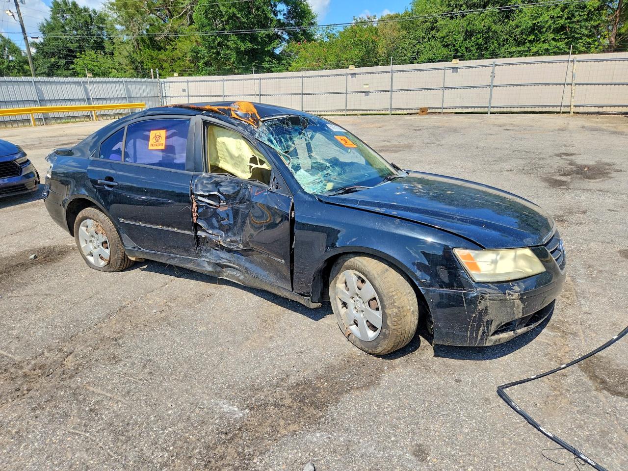 2009 Hyundai Sonata Gls Black vin: 5NPET46C89H410499