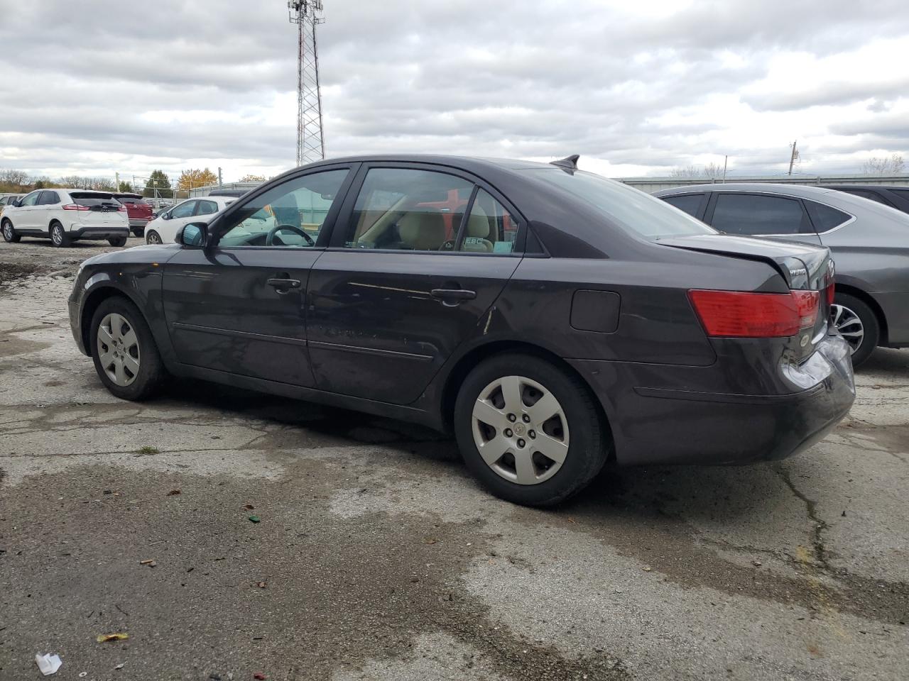 2009 Hyundai Sonata Gls Brown vin: 5NPET46C89H421342