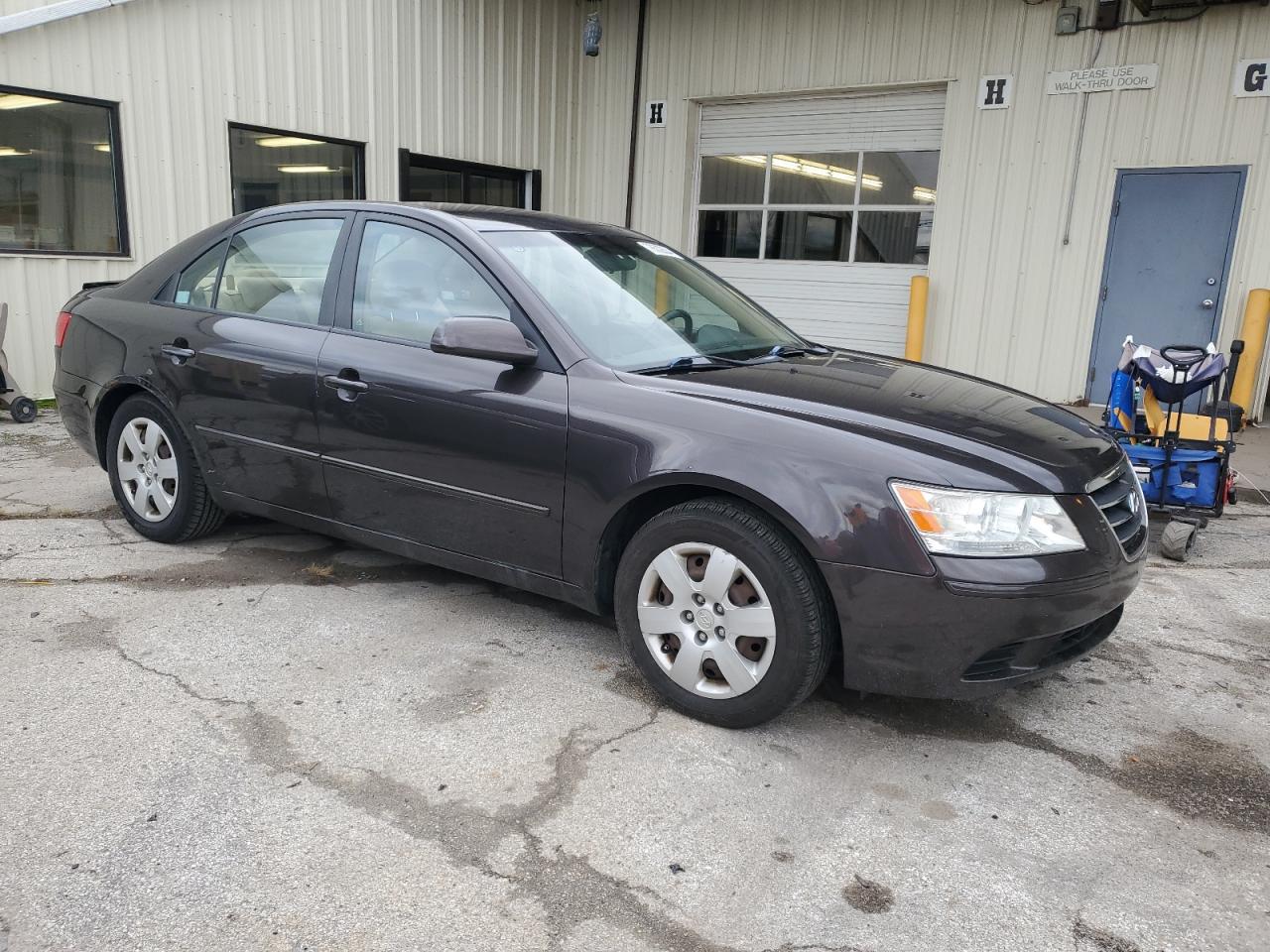 2009 Hyundai Sonata Gls Brown vin: 5NPET46C89H421342