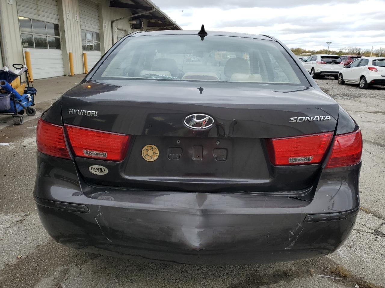 2009 Hyundai Sonata Gls Brown vin: 5NPET46C89H421342