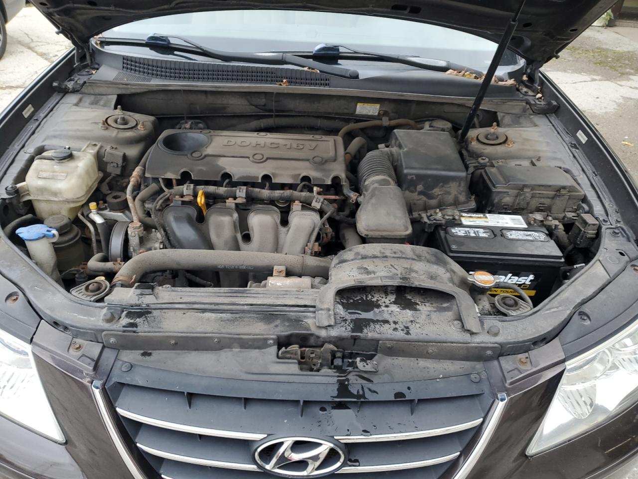 2009 Hyundai Sonata Gls Brown vin: 5NPET46C89H421342