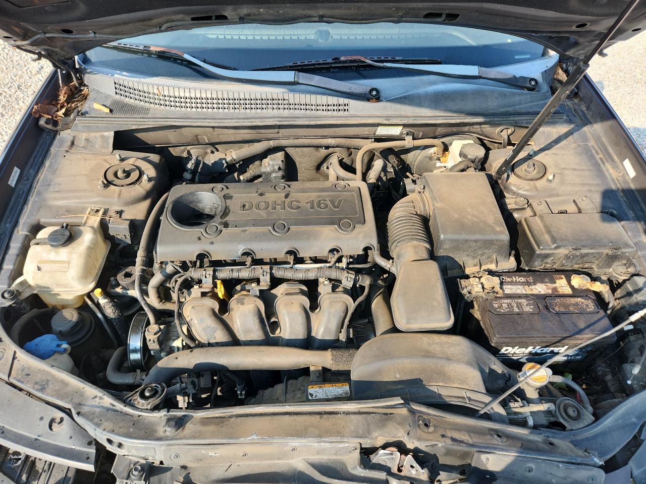 2009 Hyundai Sonata Gls Gray vin: 5NPET46C89H423446