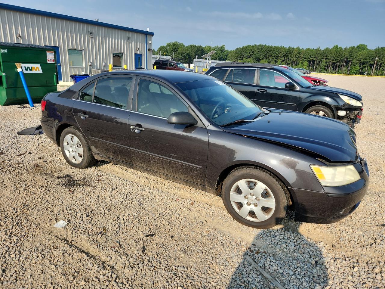 2009 Hyundai Sonata Gls Gray vin: 5NPET46C89H423446