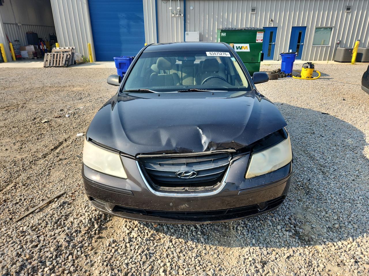 2009 Hyundai Sonata Gls Gray vin: 5NPET46C89H423446