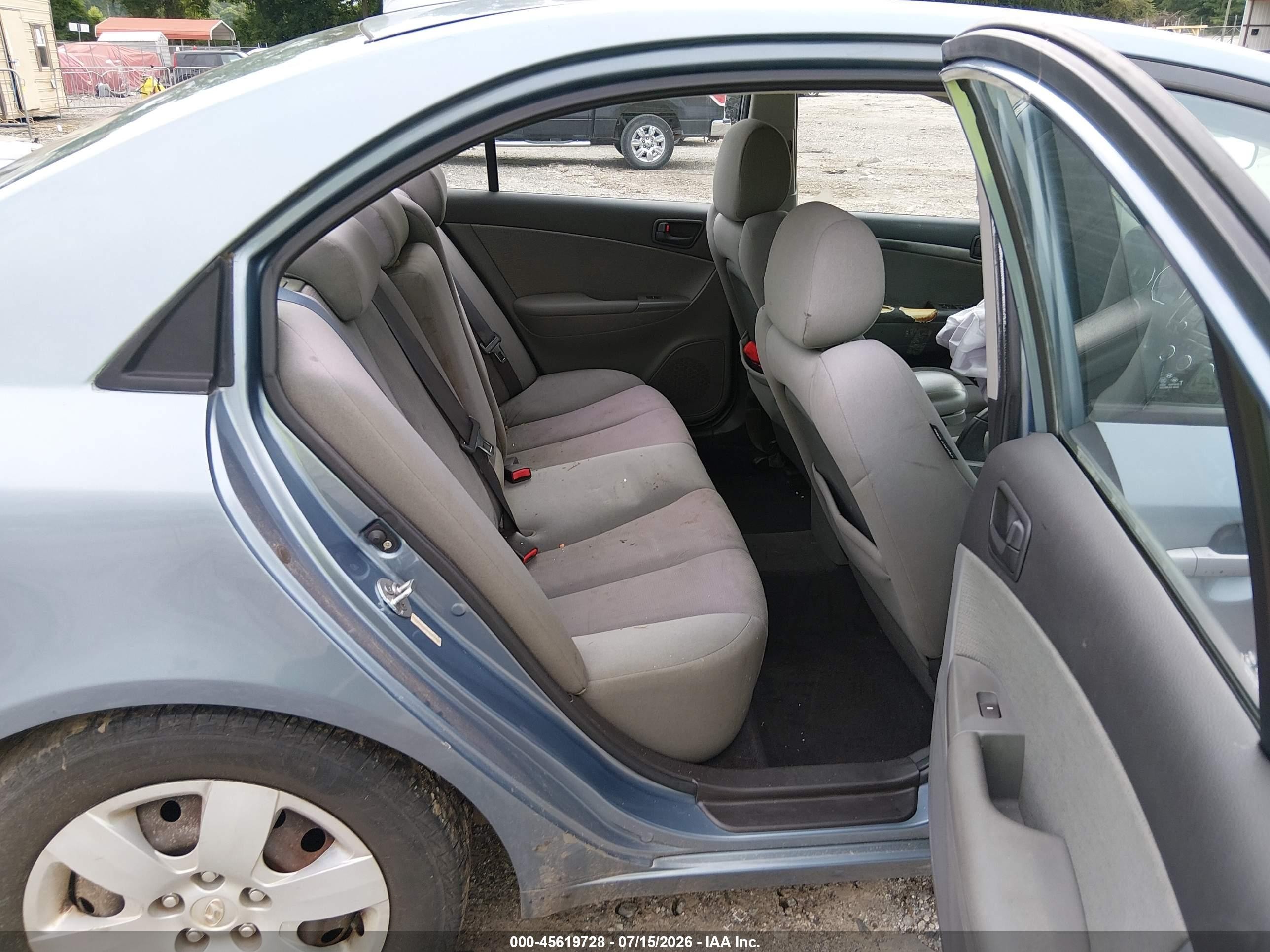 2009 Hyundai Sonata Gls Blue vin: 5NPET46C89H454177