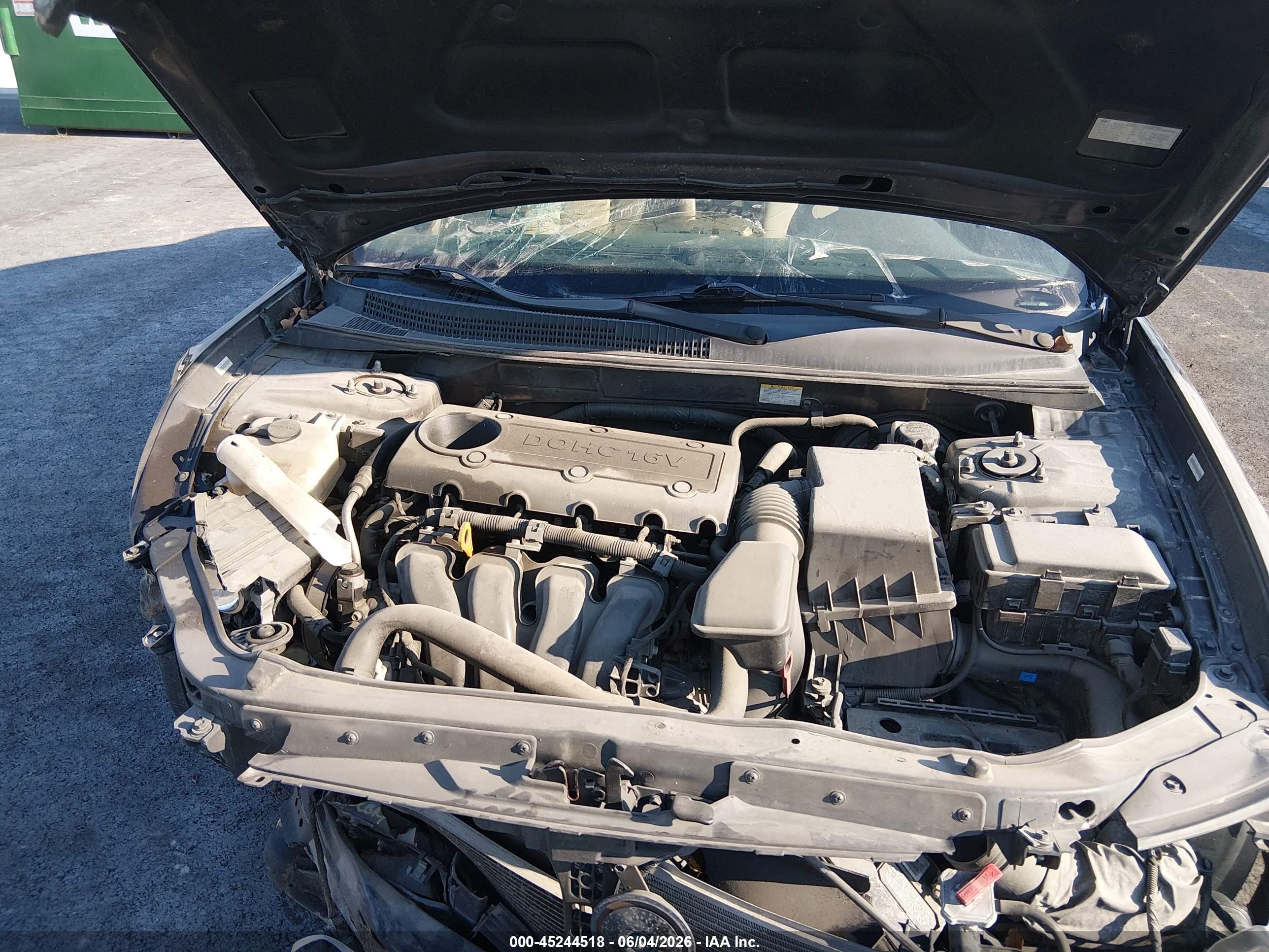 2009 Hyundai Sonata Gls Gray vin: 5NPET46C89H484764