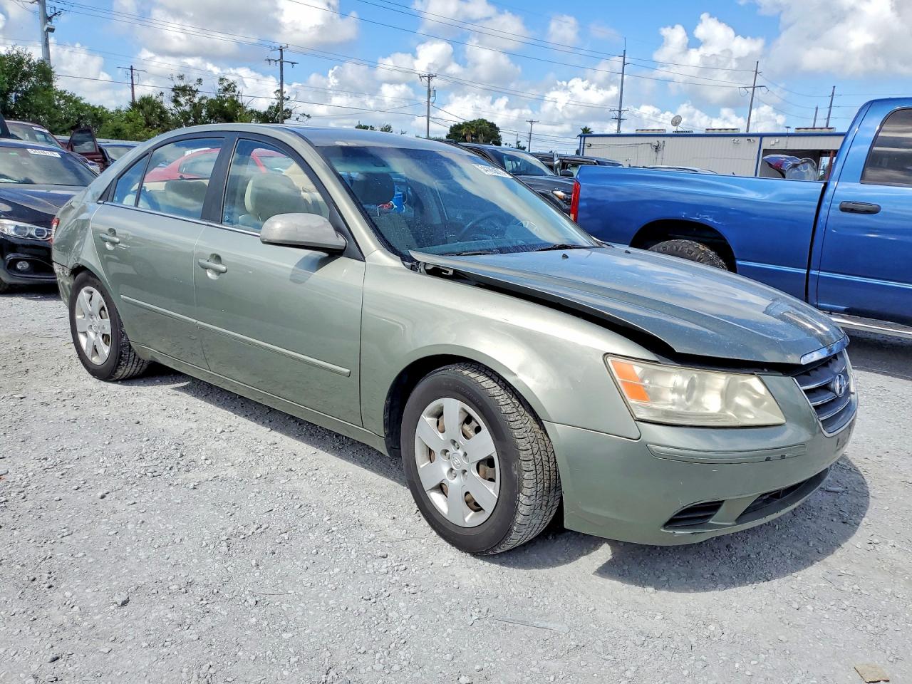 2009 Hyundai Sonata Gls Gray vin: 5NPET46C89H485641