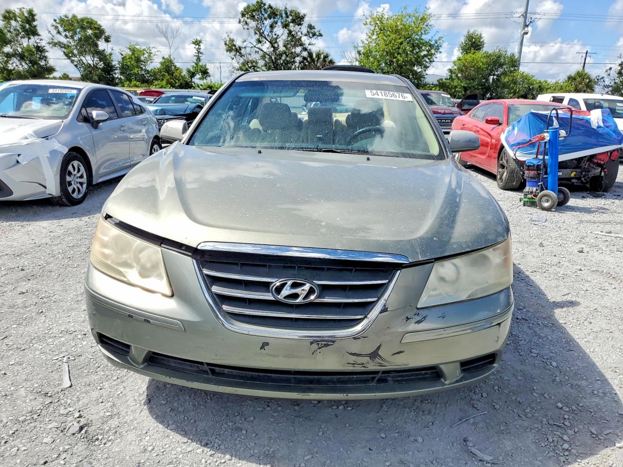 2009 Hyundai Sonata Gls Gray vin: 5NPET46C89H485641