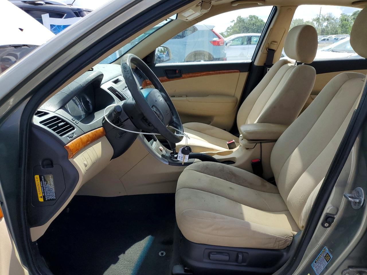 2009 Hyundai Sonata Gls Gray vin: 5NPET46C89H485641