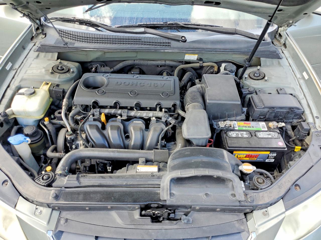2009 Hyundai Sonata Gls Gray vin: 5NPET46C89H485641