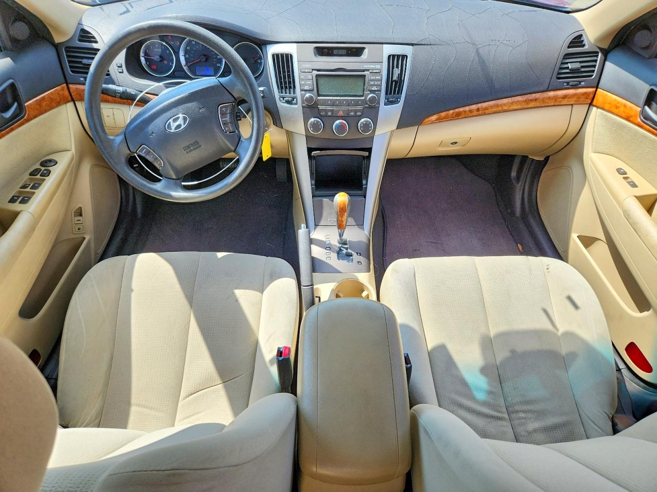 2009 Hyundai Sonata Gls Burgundy vin: 5NPET46C89H505340
