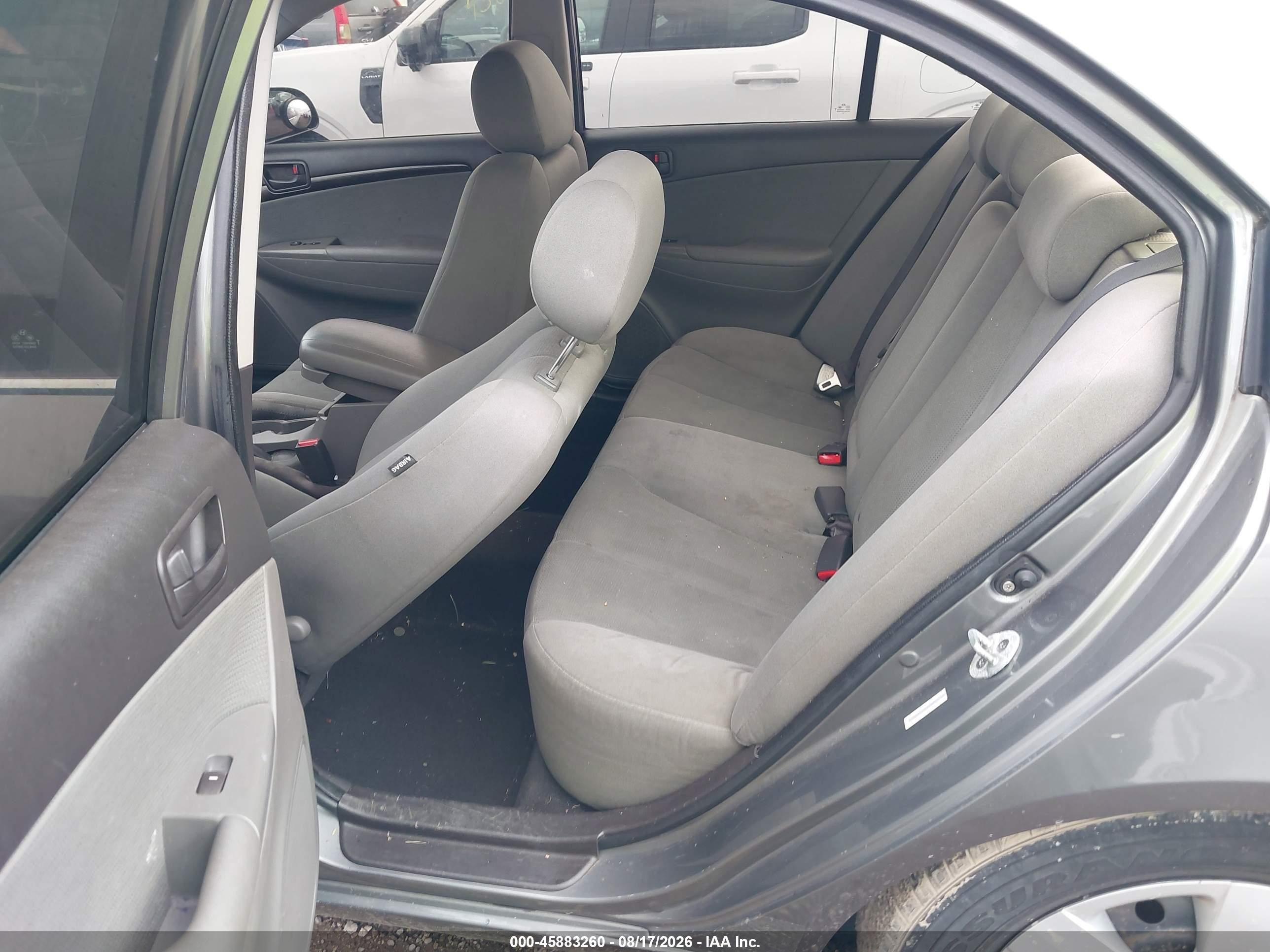 2009 Hyundai Sonata Gls Gray vin: 5NPET46C89H513499