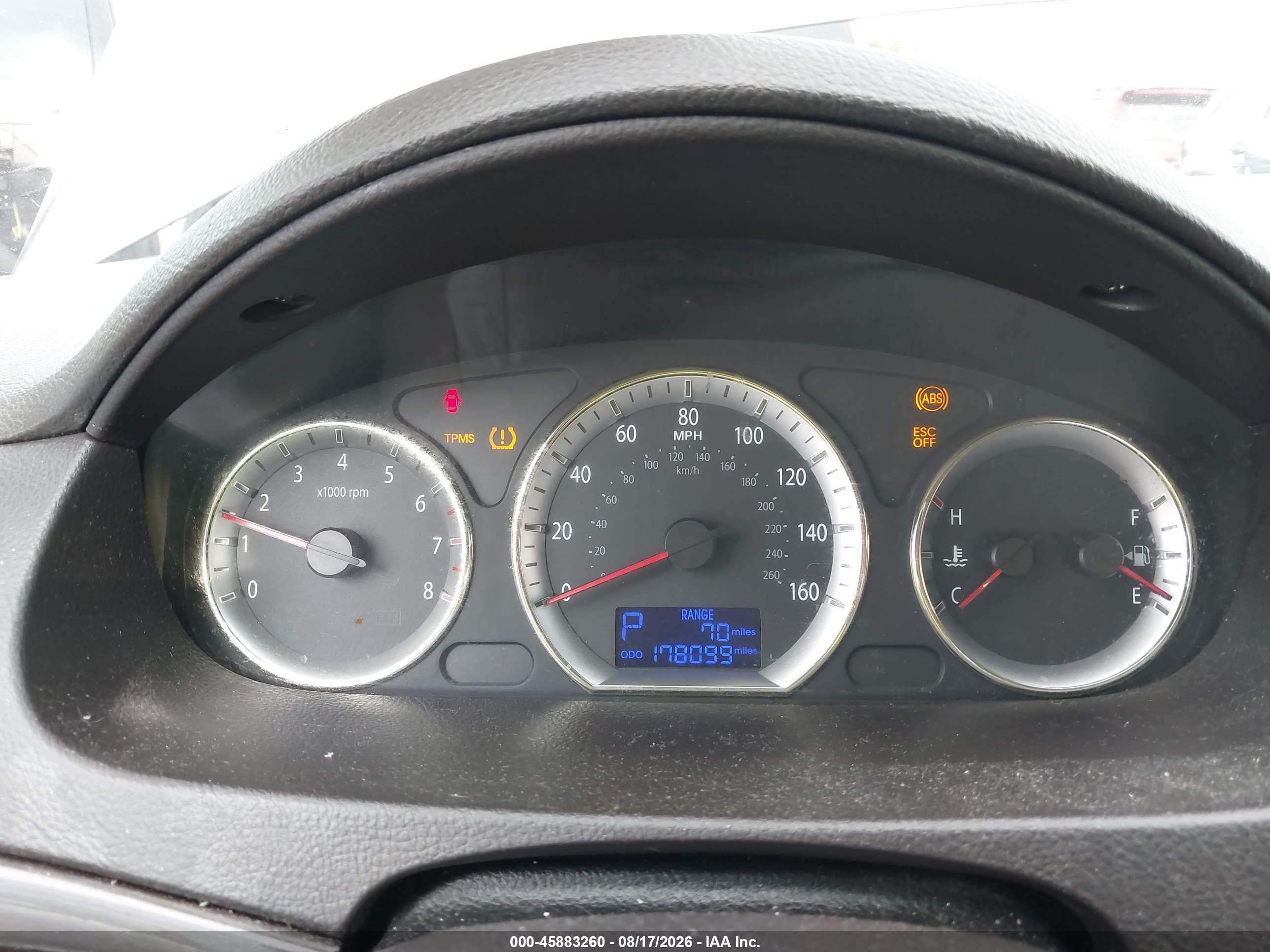 2009 Hyundai Sonata Gls Gray vin: 5NPET46C89H513499