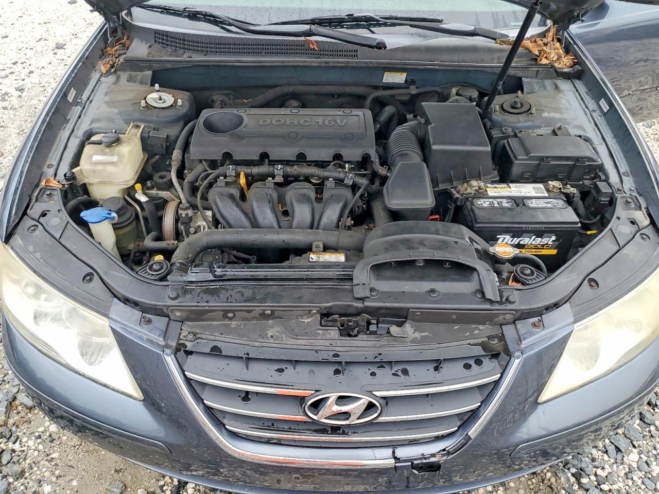 2009 Hyundai Sonata Gls Gray vin: 5NPET46C89H524597
