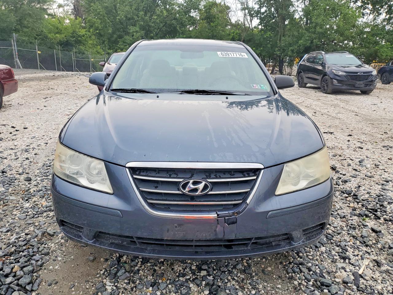 2009 Hyundai Sonata Gls Gray vin: 5NPET46C89H524597
