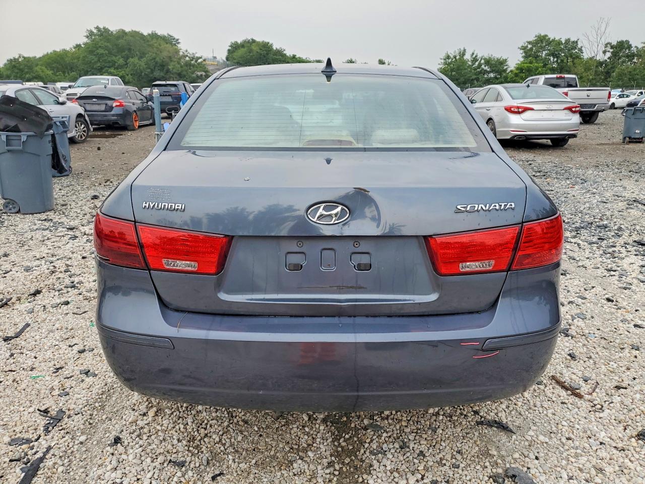 2009 Hyundai Sonata Gls Gray vin: 5NPET46C89H524597
