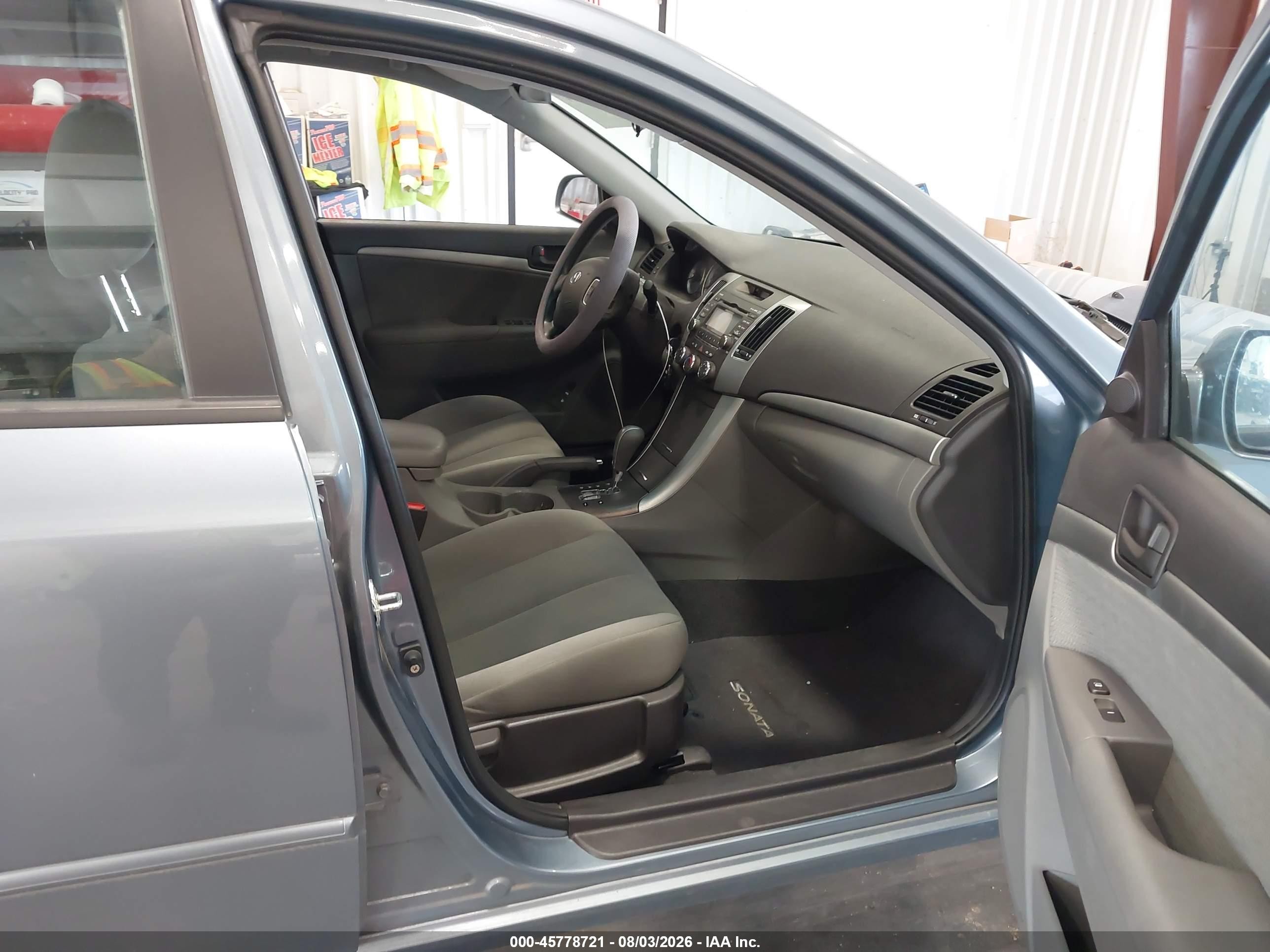 2009 Hyundai Sonata Gls Blue vin: 5NPET46C89H528620