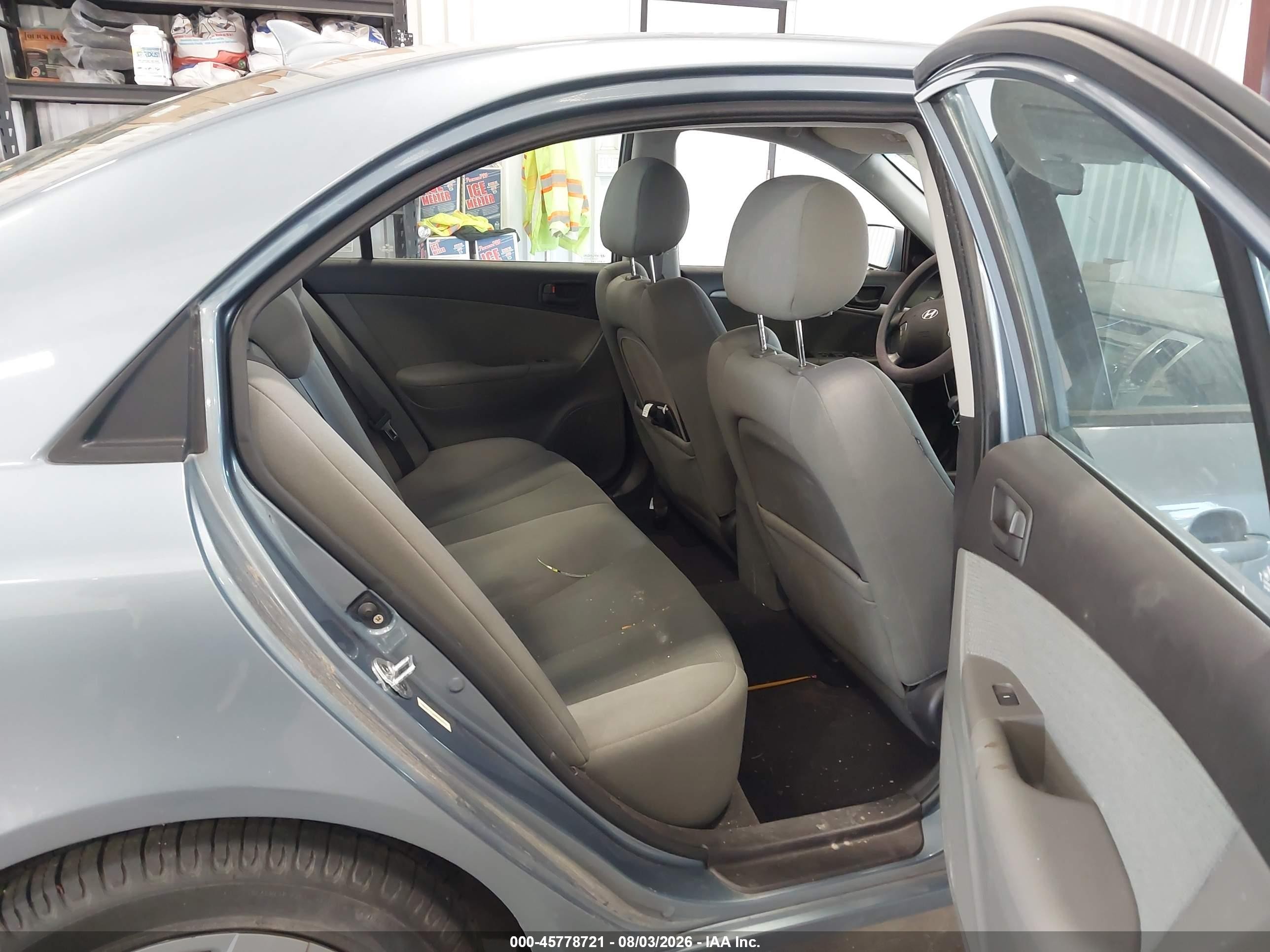 2009 Hyundai Sonata Gls Blue vin: 5NPET46C89H528620