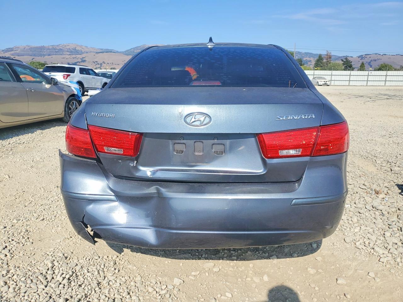 2009 Hyundai Sonata Gls Gray vin: 5NPET46C89H545773