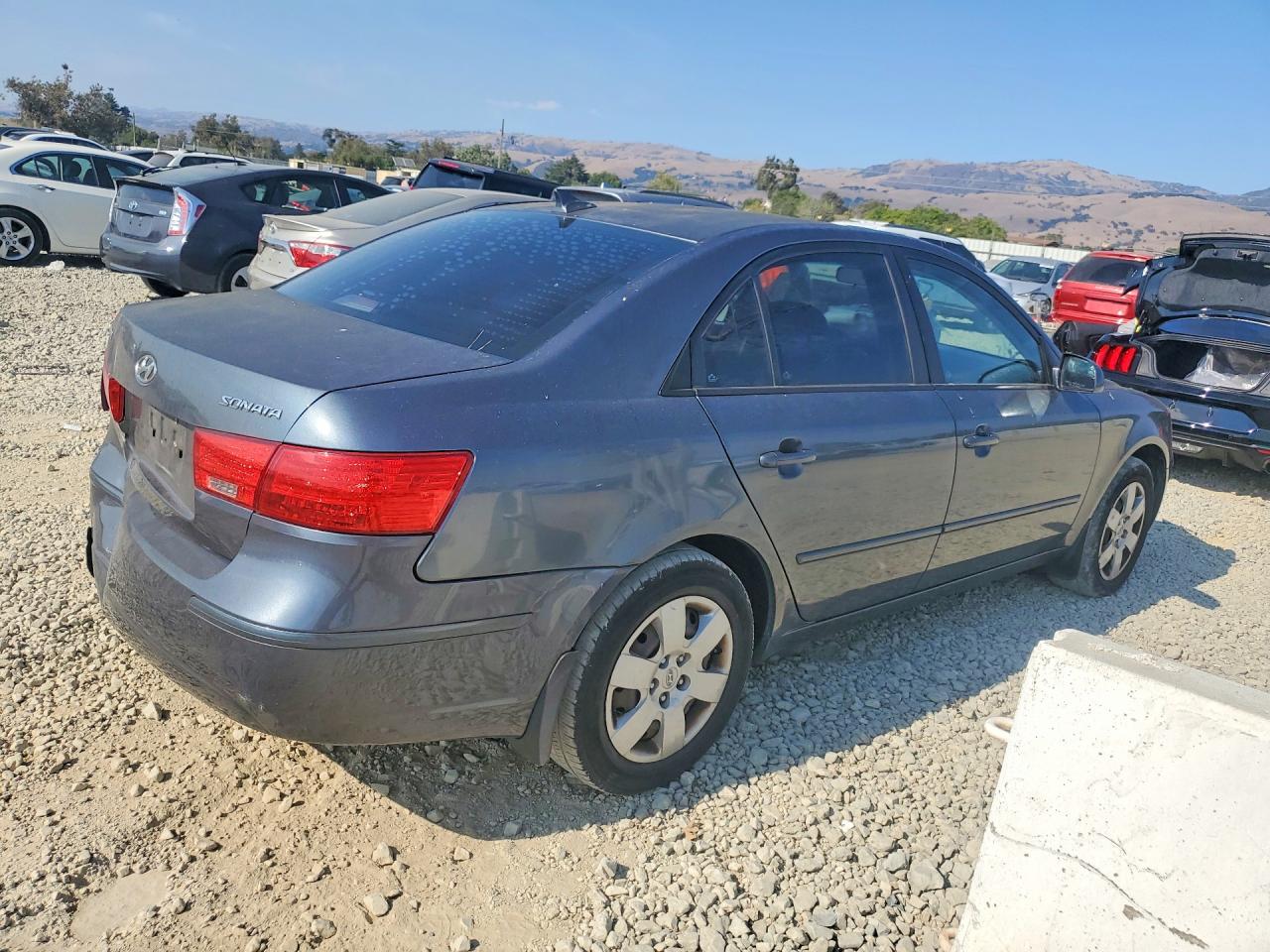 2009 Hyundai Sonata Gls Gray vin: 5NPET46C89H545773