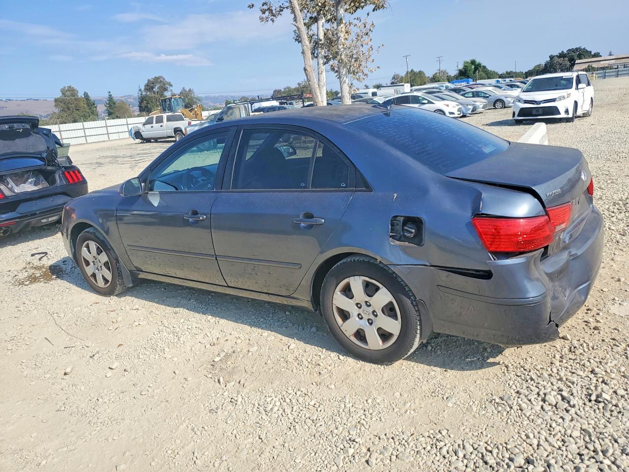 2009 Hyundai Sonata Gls Gray vin: 5NPET46C89H545773