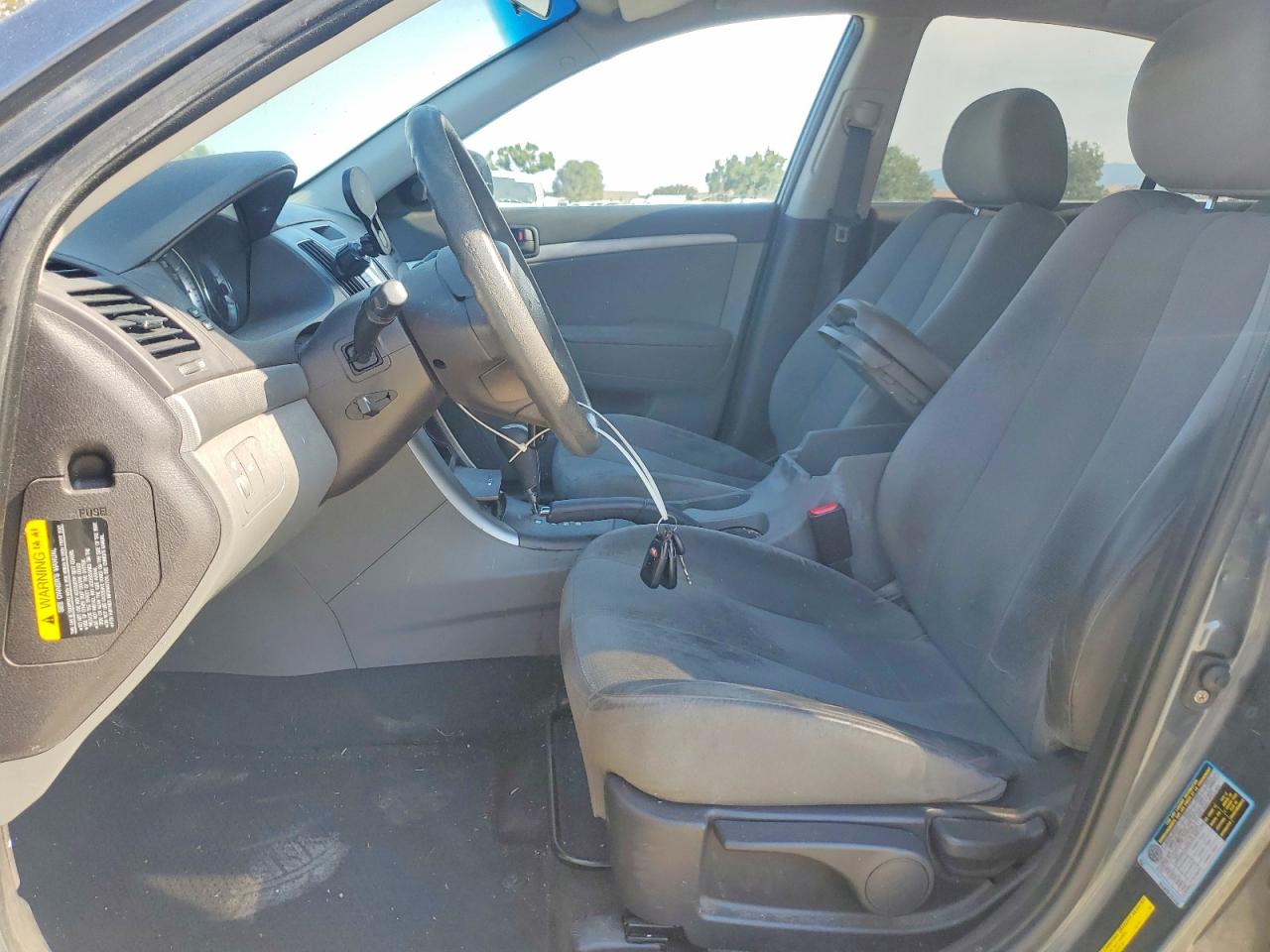 2009 Hyundai Sonata Gls Gray vin: 5NPET46C89H545773
