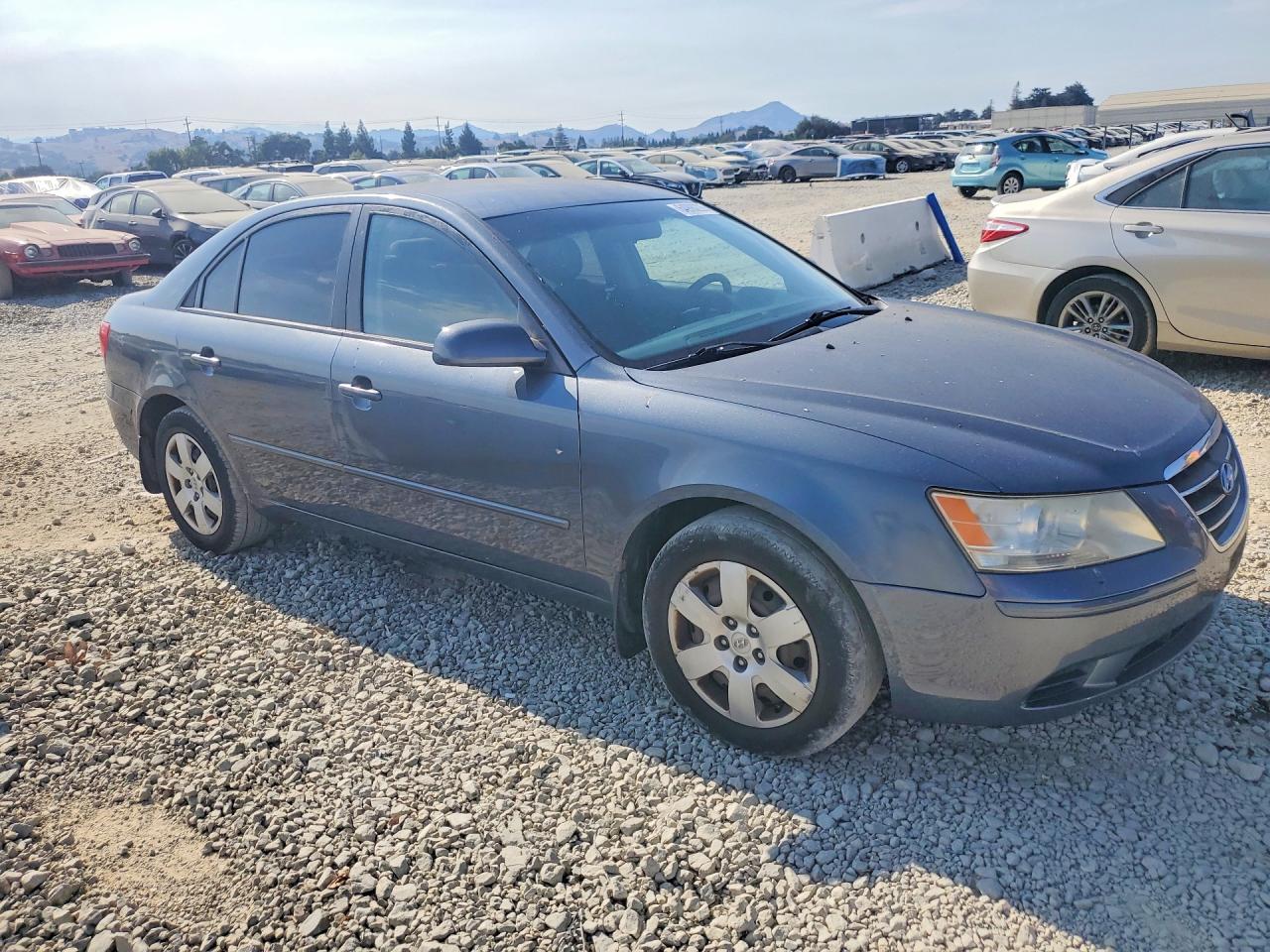 2009 Hyundai Sonata Gls Gray vin: 5NPET46C89H545773