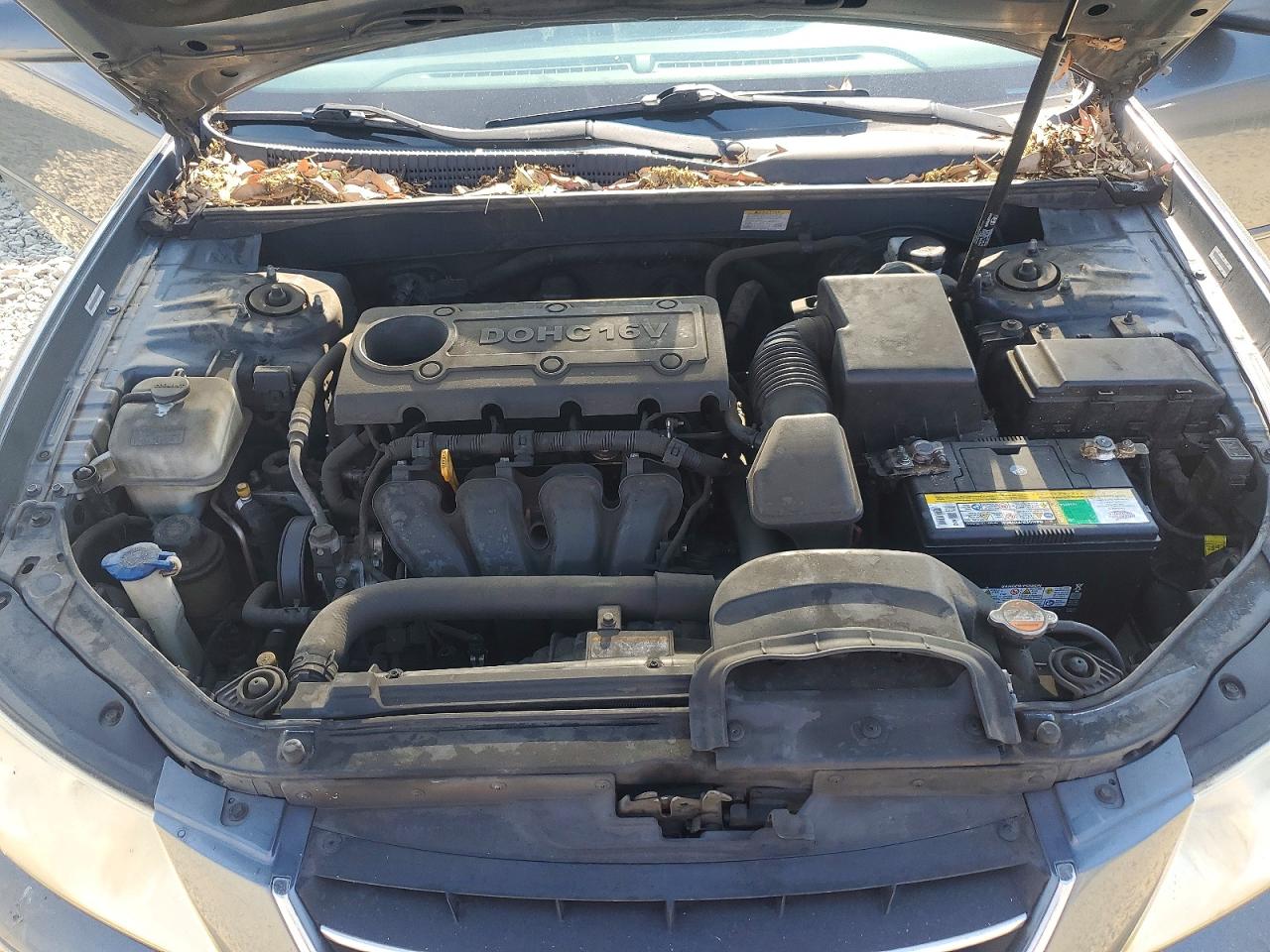 2009 Hyundai Sonata Gls Gray vin: 5NPET46C89H545773