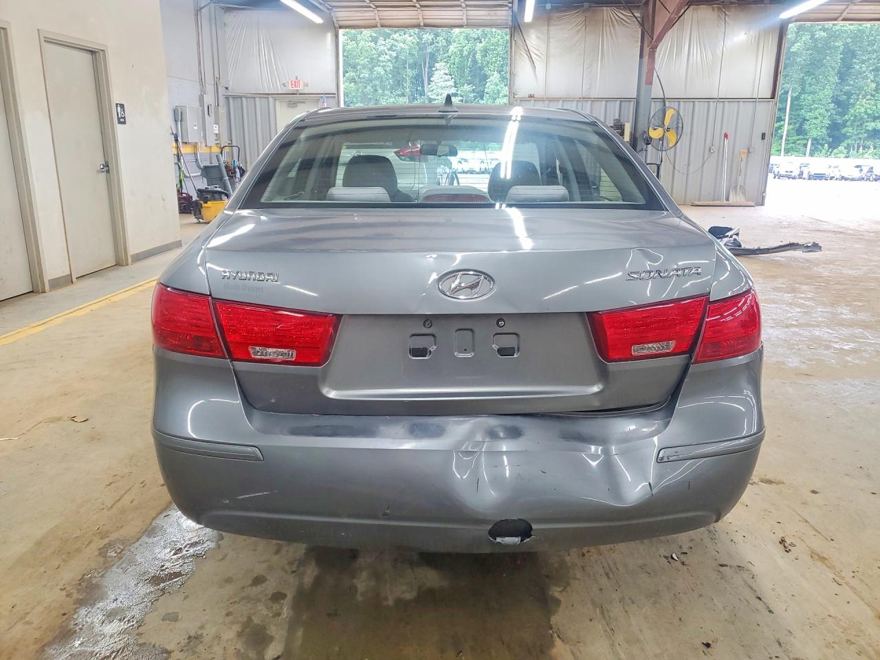 2009 Hyundai Sonata Gls Silver vin: 5NPET46C89H553081