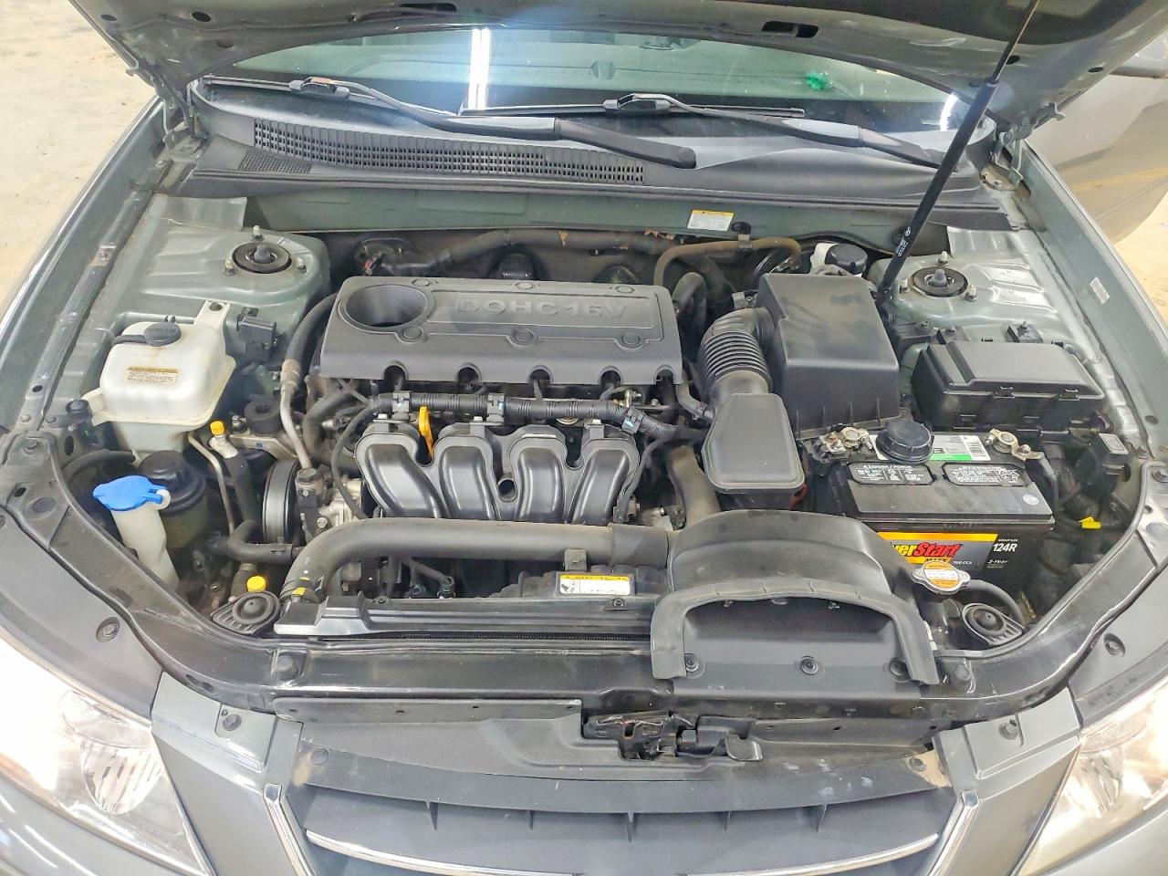 2009 Hyundai Sonata Gls Silver vin: 5NPET46C89H553081