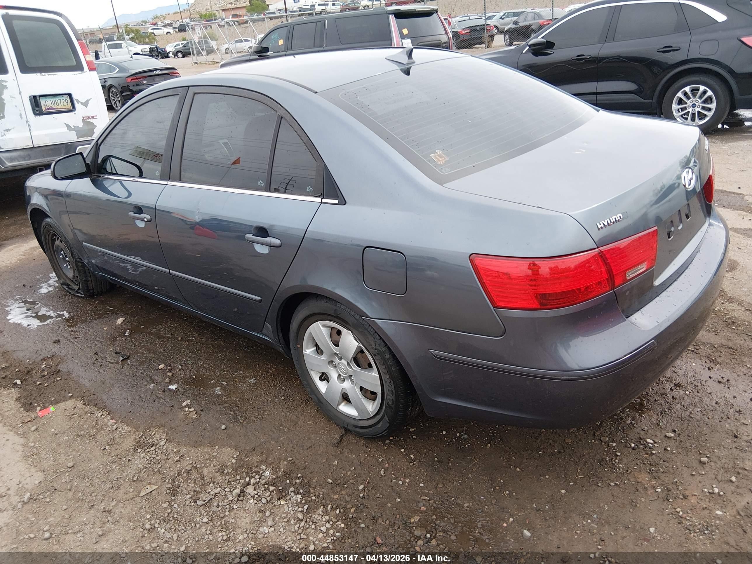 2009 Hyundai Sonata Gls Blue vin: 5NPET46C89H557874