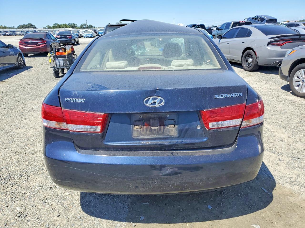 2007 Hyundai Sonata Gls Blue vin: 5NPET46C97H224662