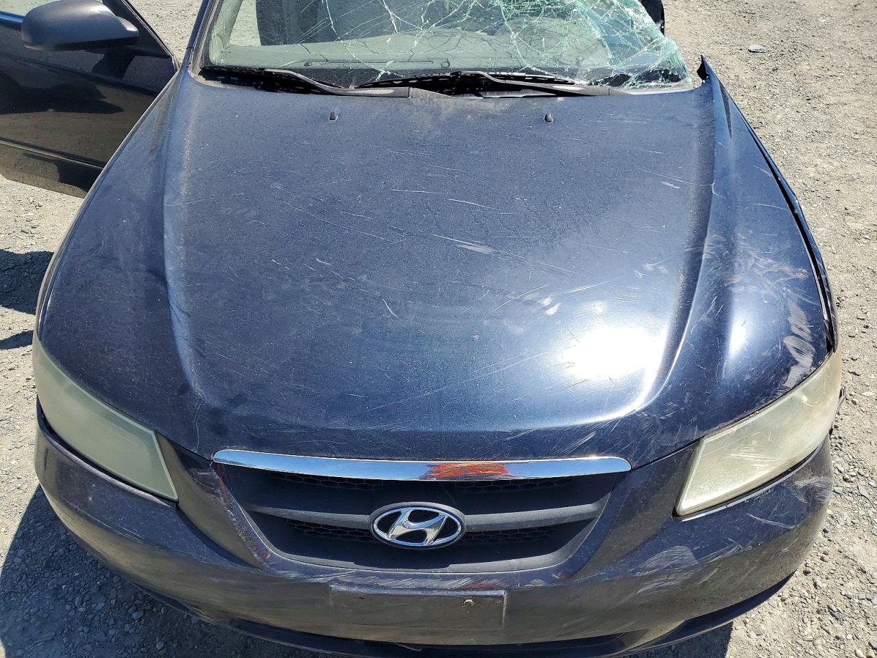 2007 Hyundai Sonata Gls Blue vin: 5NPET46C97H224662
