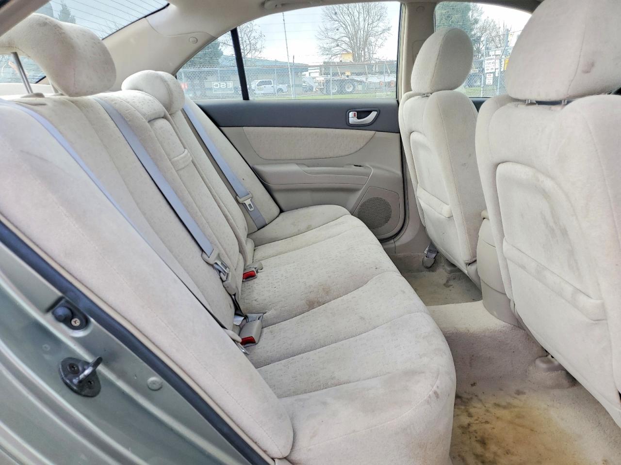 2007 Hyundai Sonata Gls Серый vin: 5NPET46C97H284702