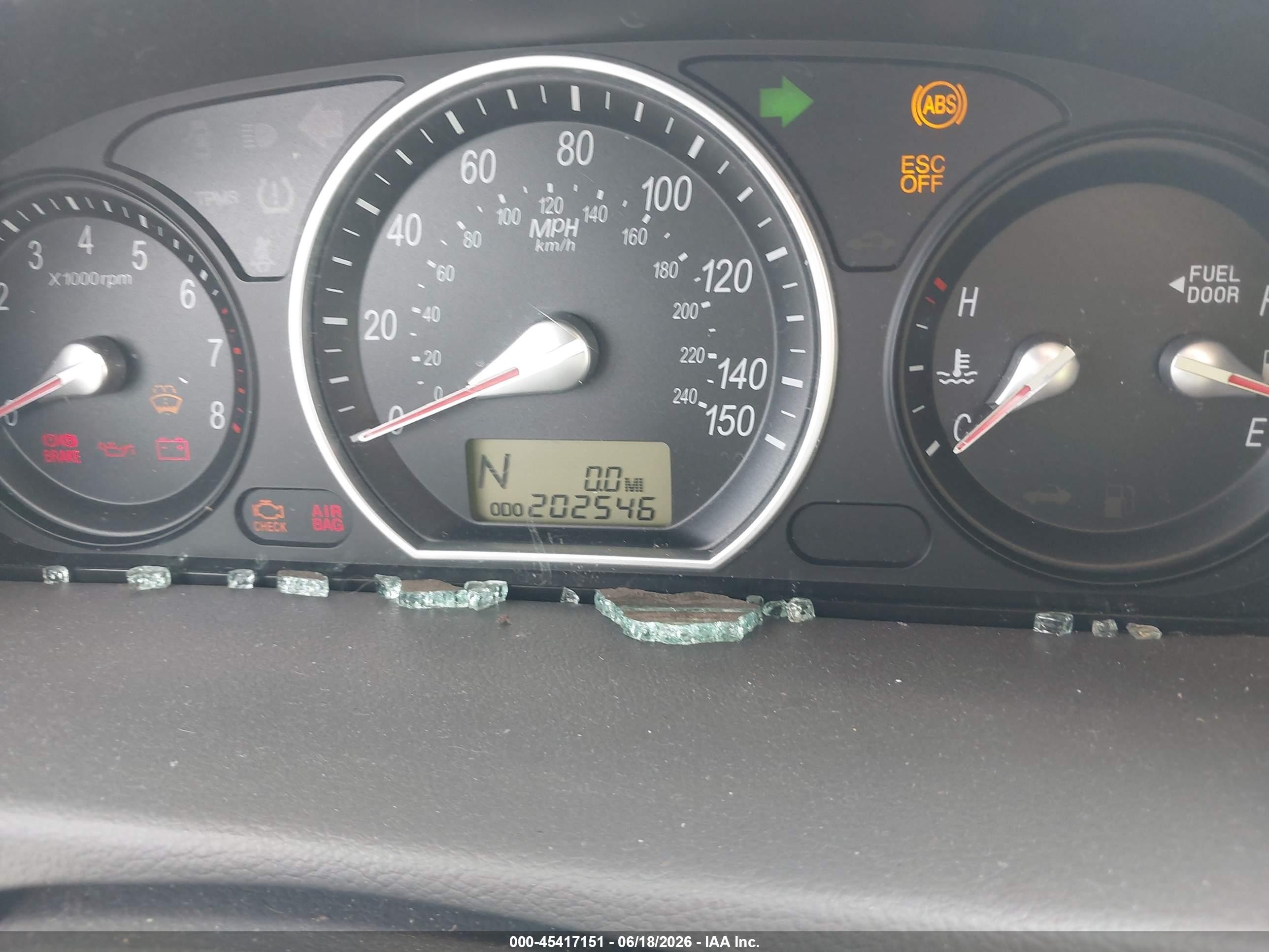 2008 Hyundai Sonata Gls Tan vin: 5NPET46C98H337030