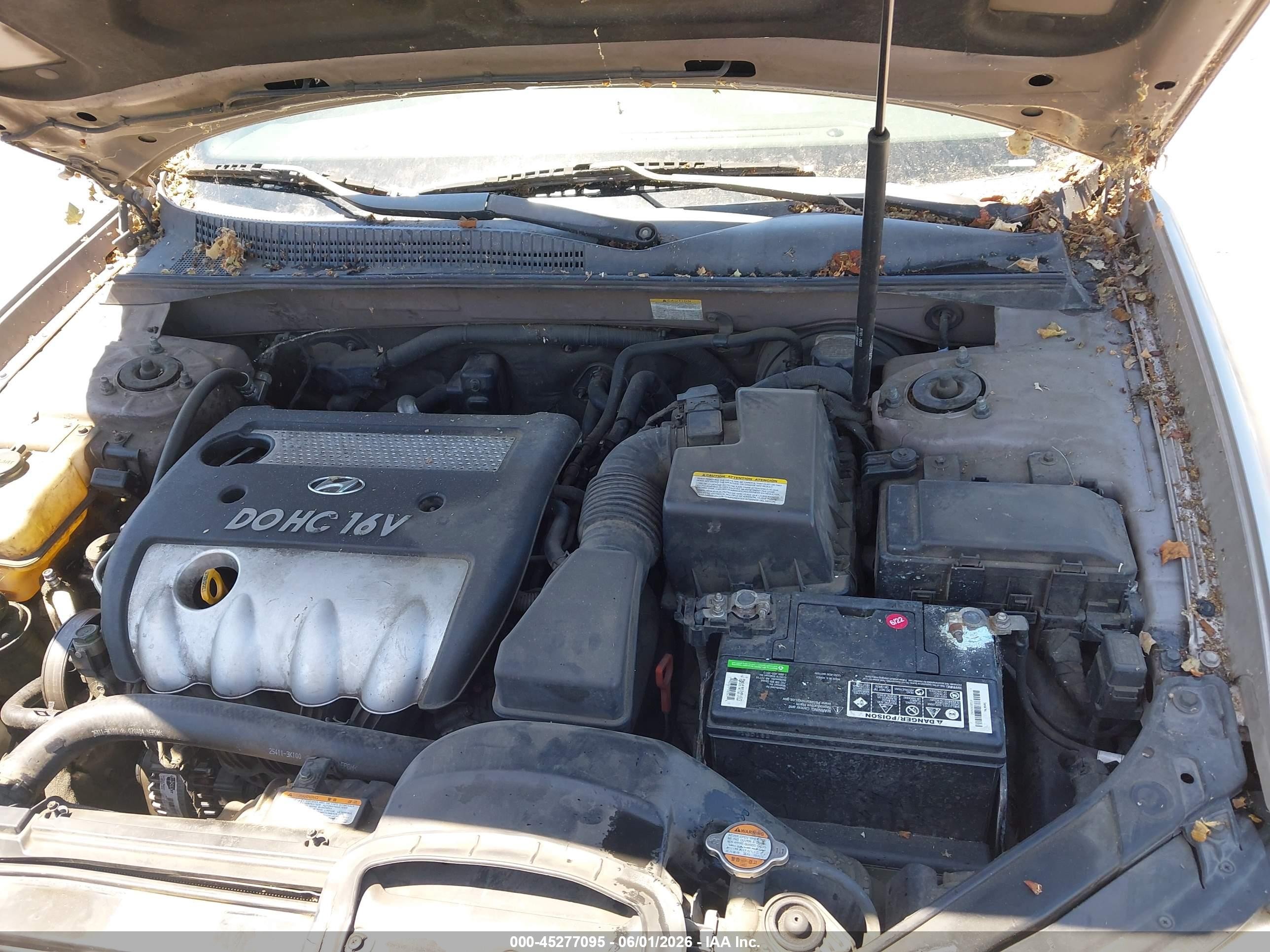 2008 Hyundai Sonata Gls Золотой vin: 5NPET46C98H344317