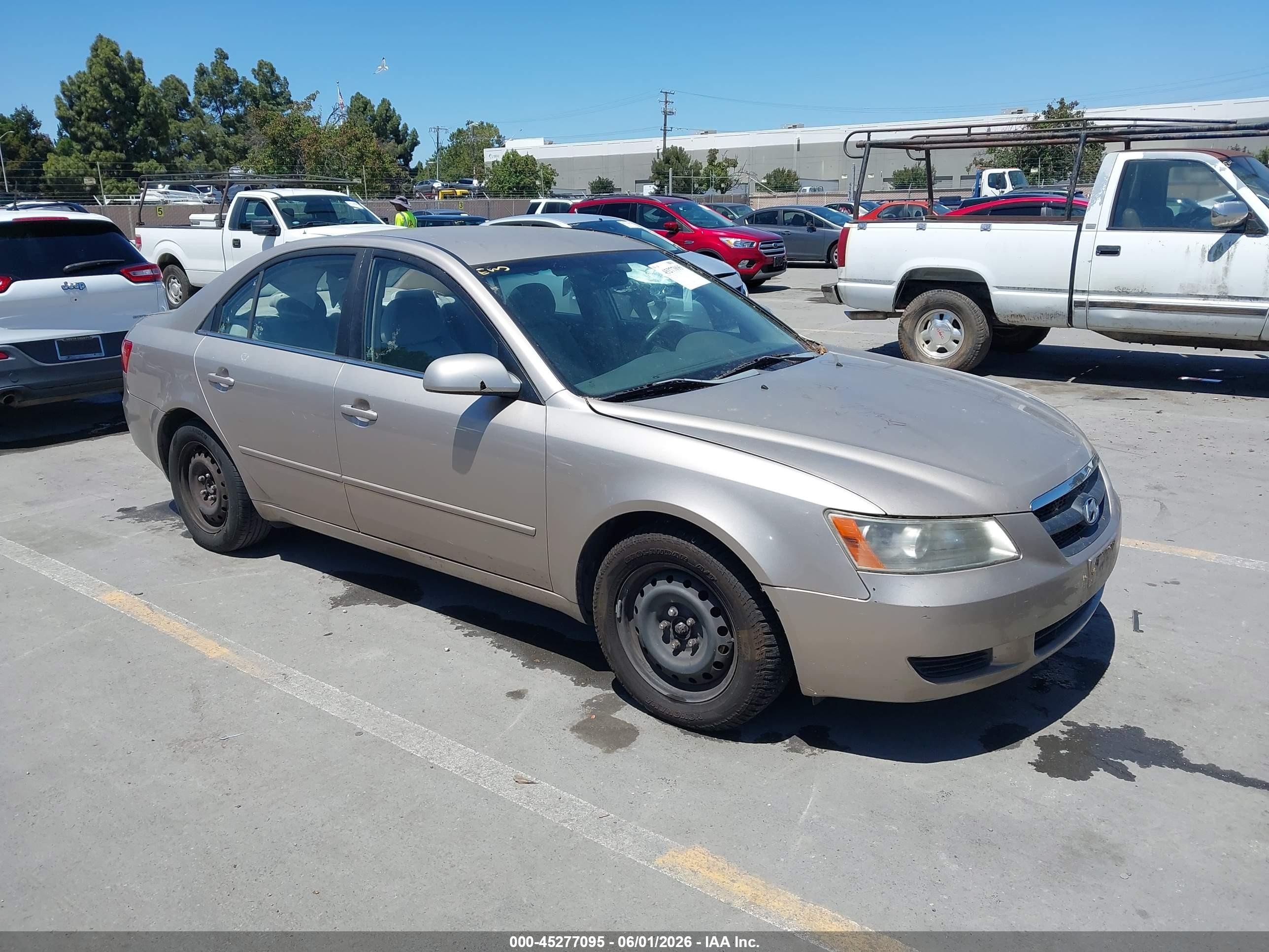 2008 Hyundai Sonata Gls Gold vin: 5NPET46C98H344317