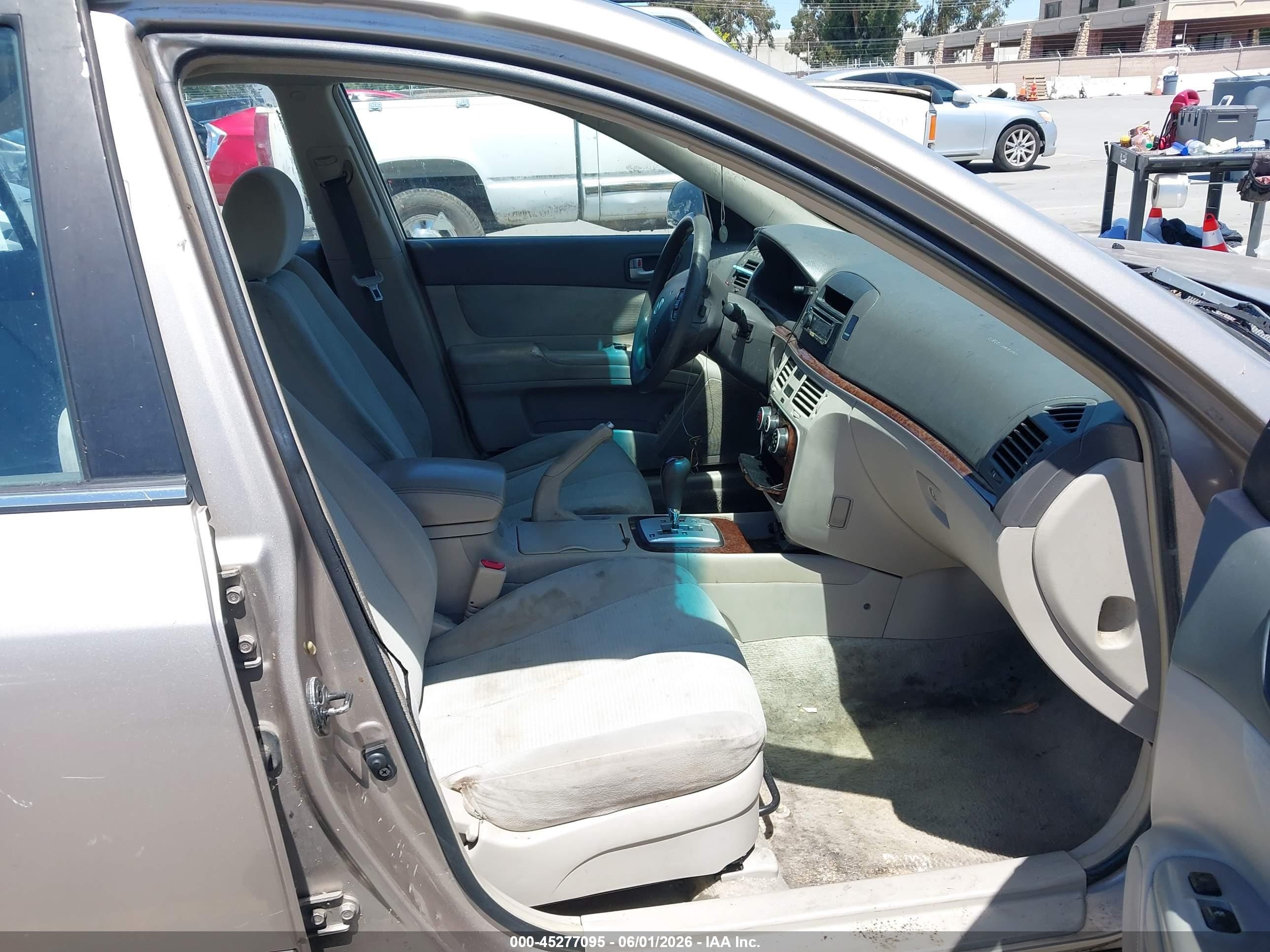 2008 Hyundai Sonata Gls Золотой vin: 5NPET46C98H344317