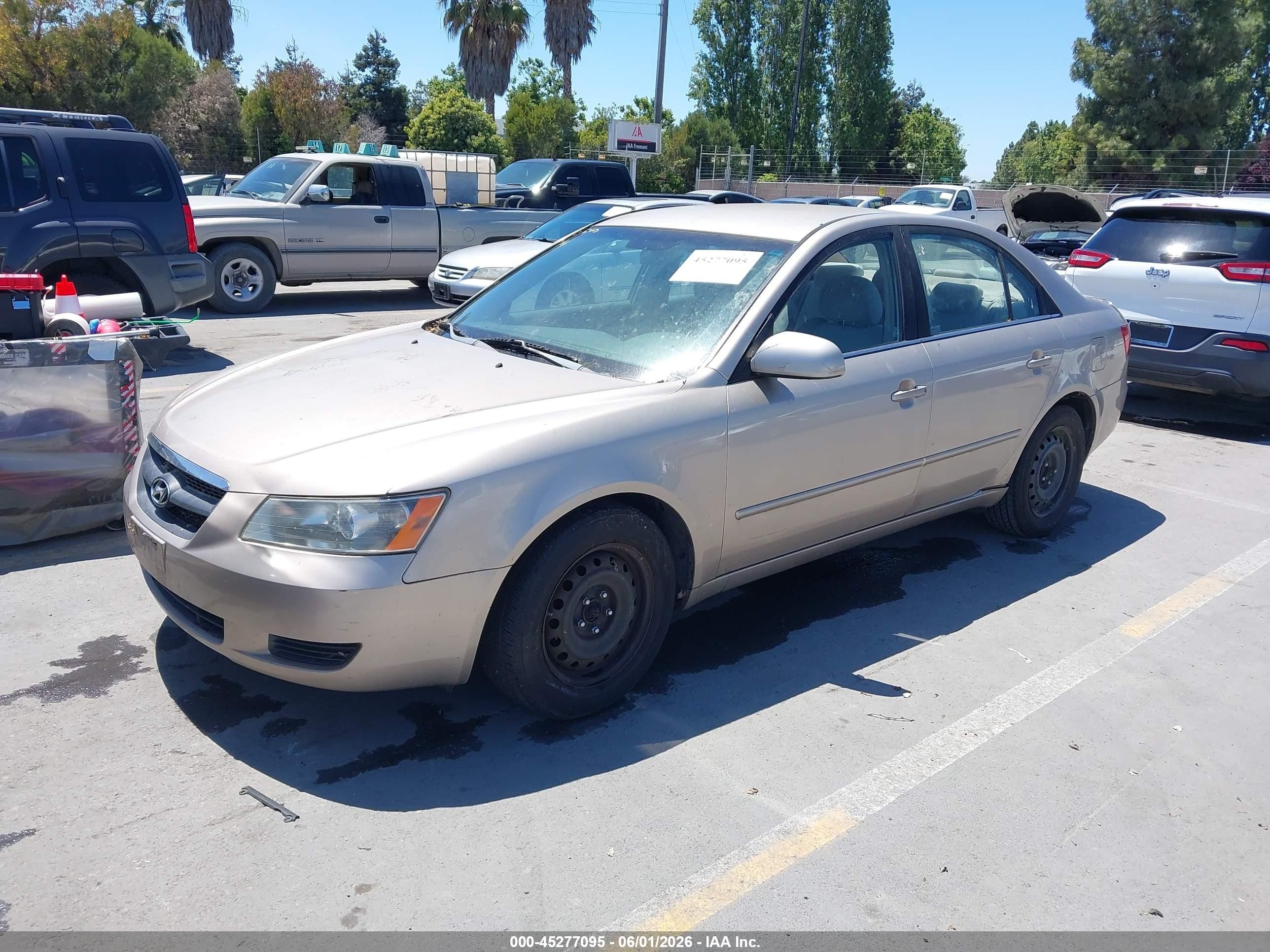 2008 Hyundai Sonata Gls Золотой vin: 5NPET46C98H344317