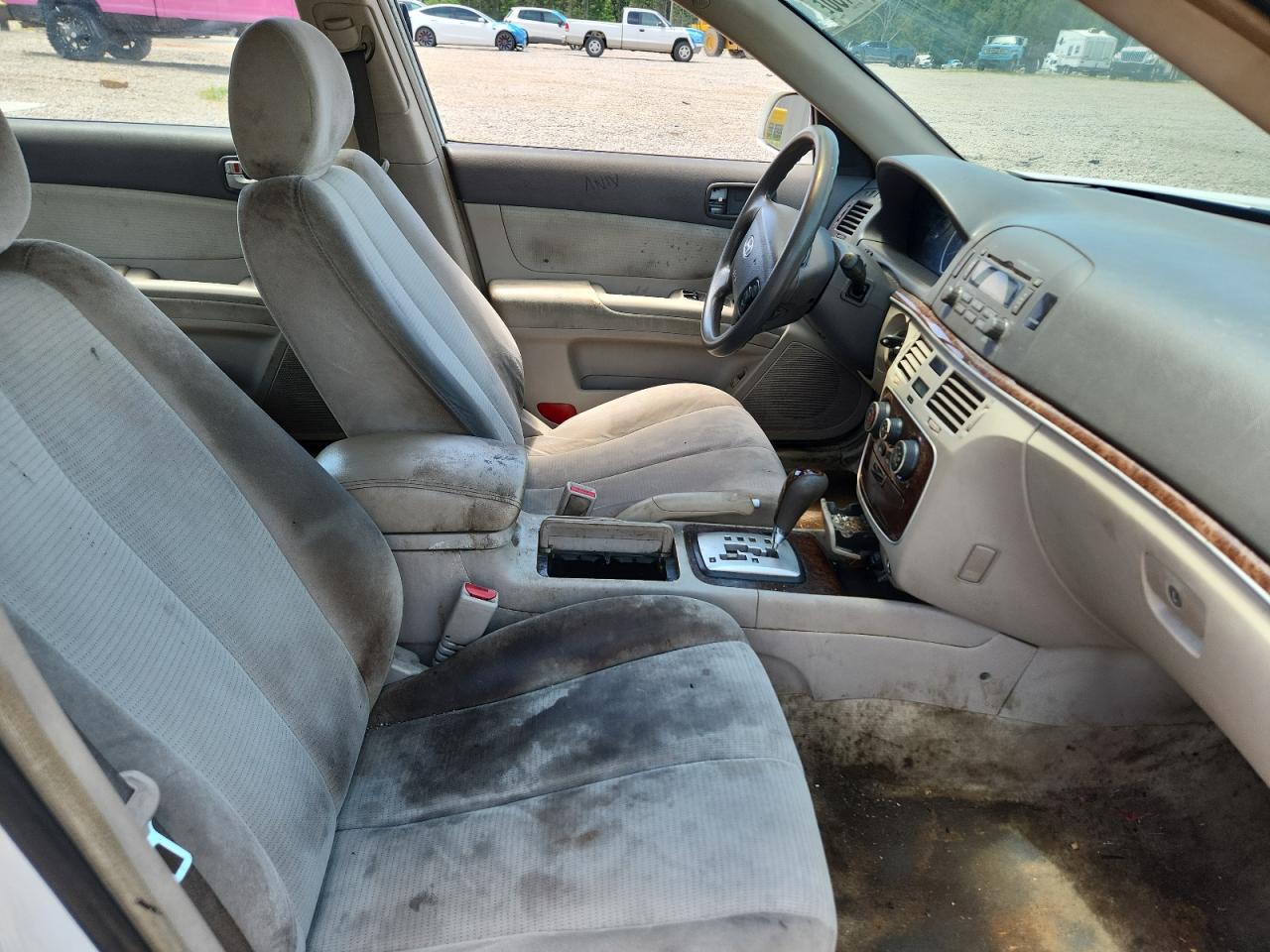 2008 Hyundai Sonata Gls White vin: 5NPET46C98H348304